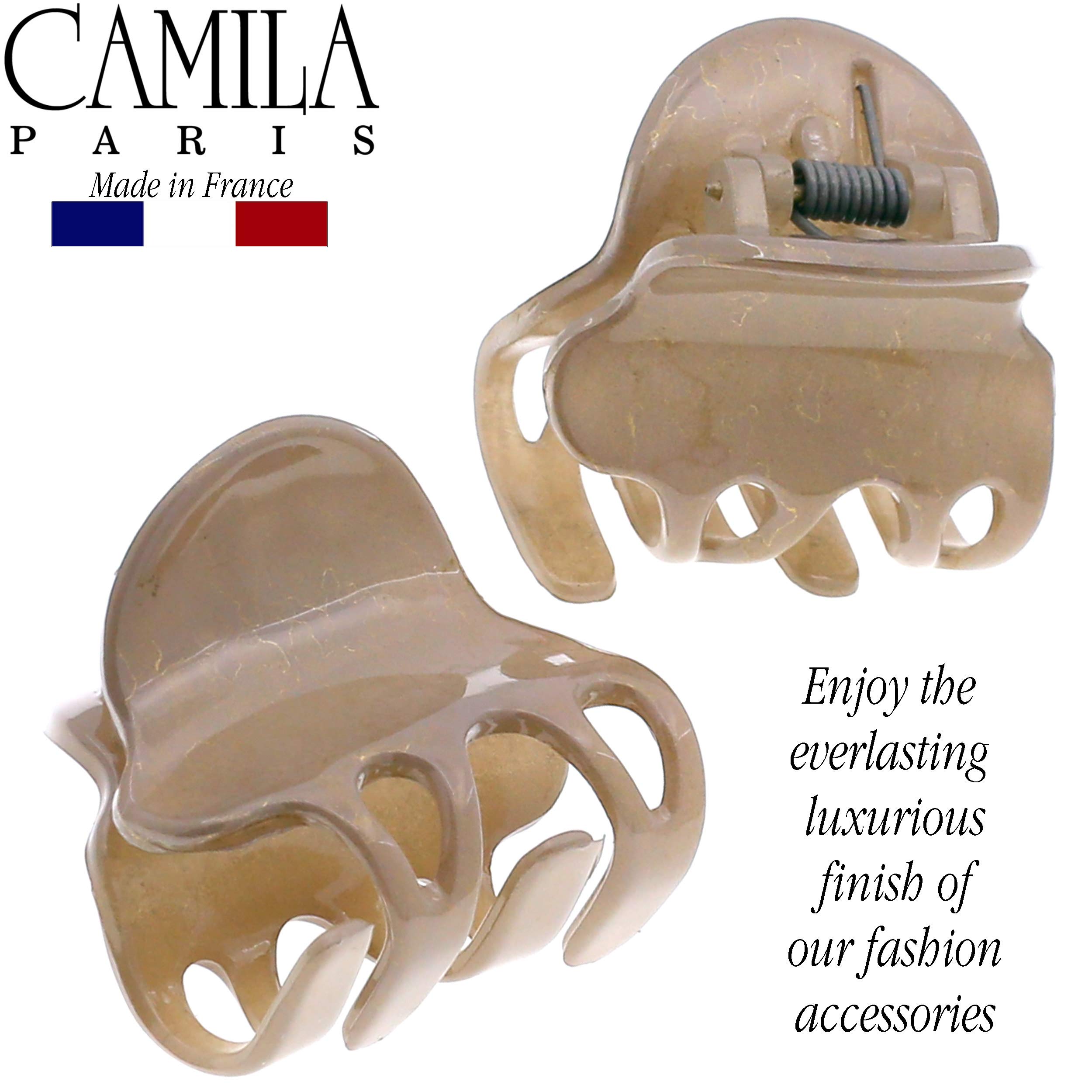 French Hair Claw Clips Set Strong Hold No Slip Grip Luxury Accessories Amazon.com : Camila Paris CP3478 French Hair Clip for Women  main image 2