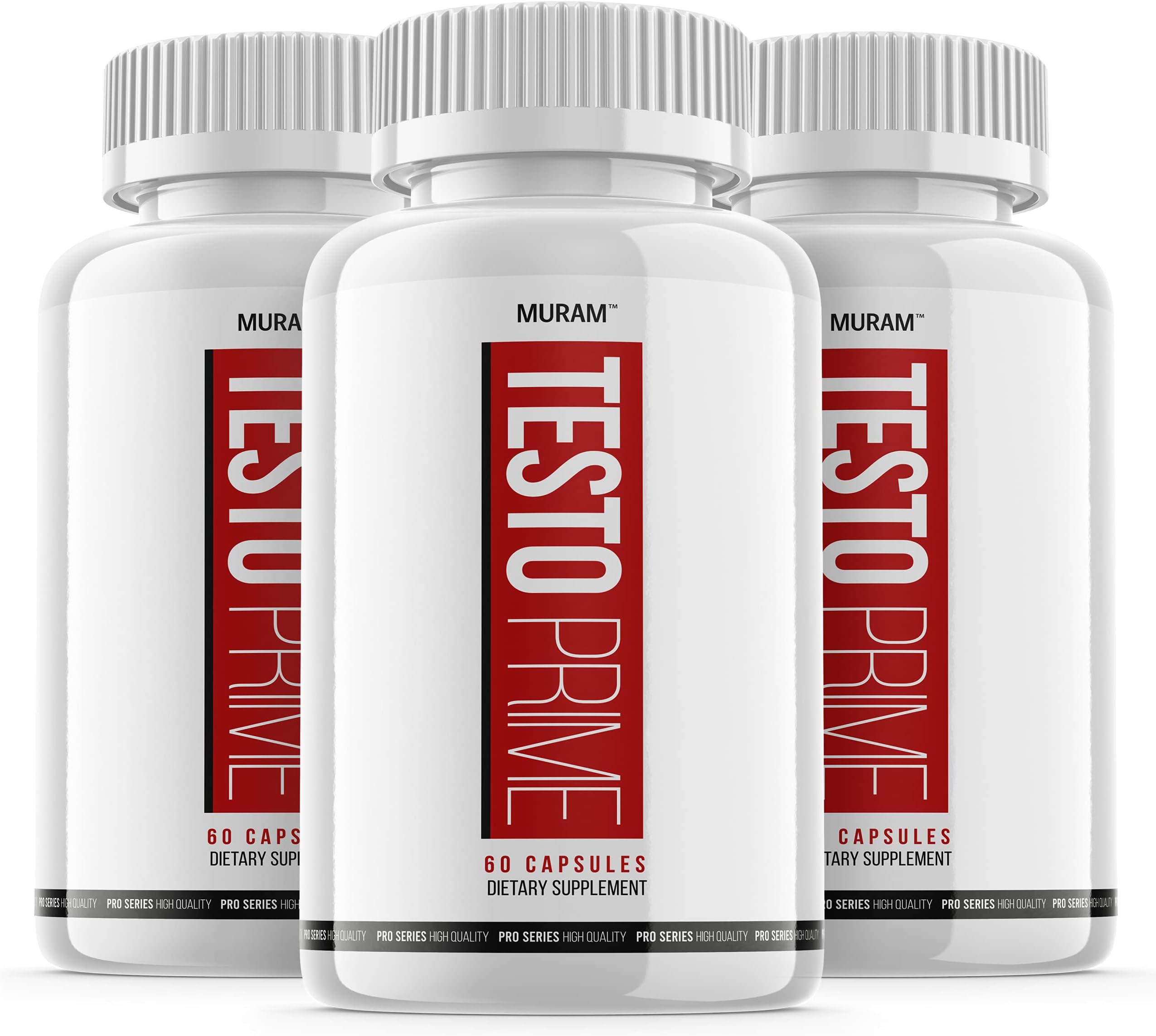 (3 Pack) TestoPrime Official Supplement, Original Advanced Formula, 3 Month Supply