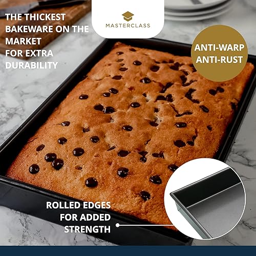 Miniatura 6 de Molde antiadherente para tartas de losa  13 x 9 pulgadas