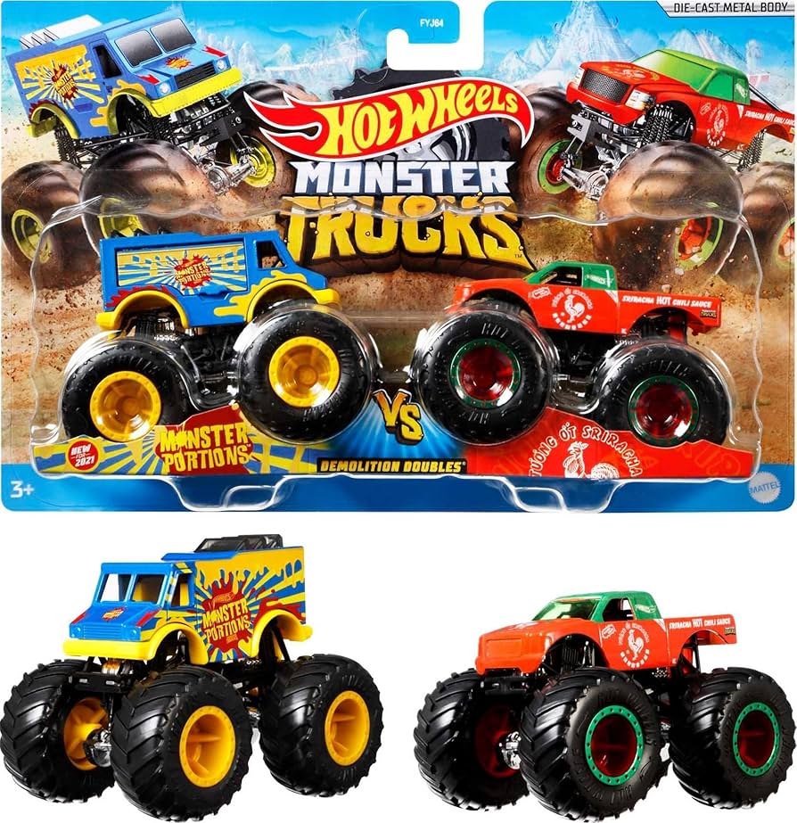 【未開封】Hot Wheels MONSTER TRUCKS まとめ売り Amazon.co.jp: Hot Wheels Monster Trucks Styles May Vary