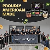 Vista 6 de Wicked Minis - Galletas de sopa y ostras, mini sopa inflada con sabor a salina y salada, mezcla de aperitivos salados, adornos para ensalada