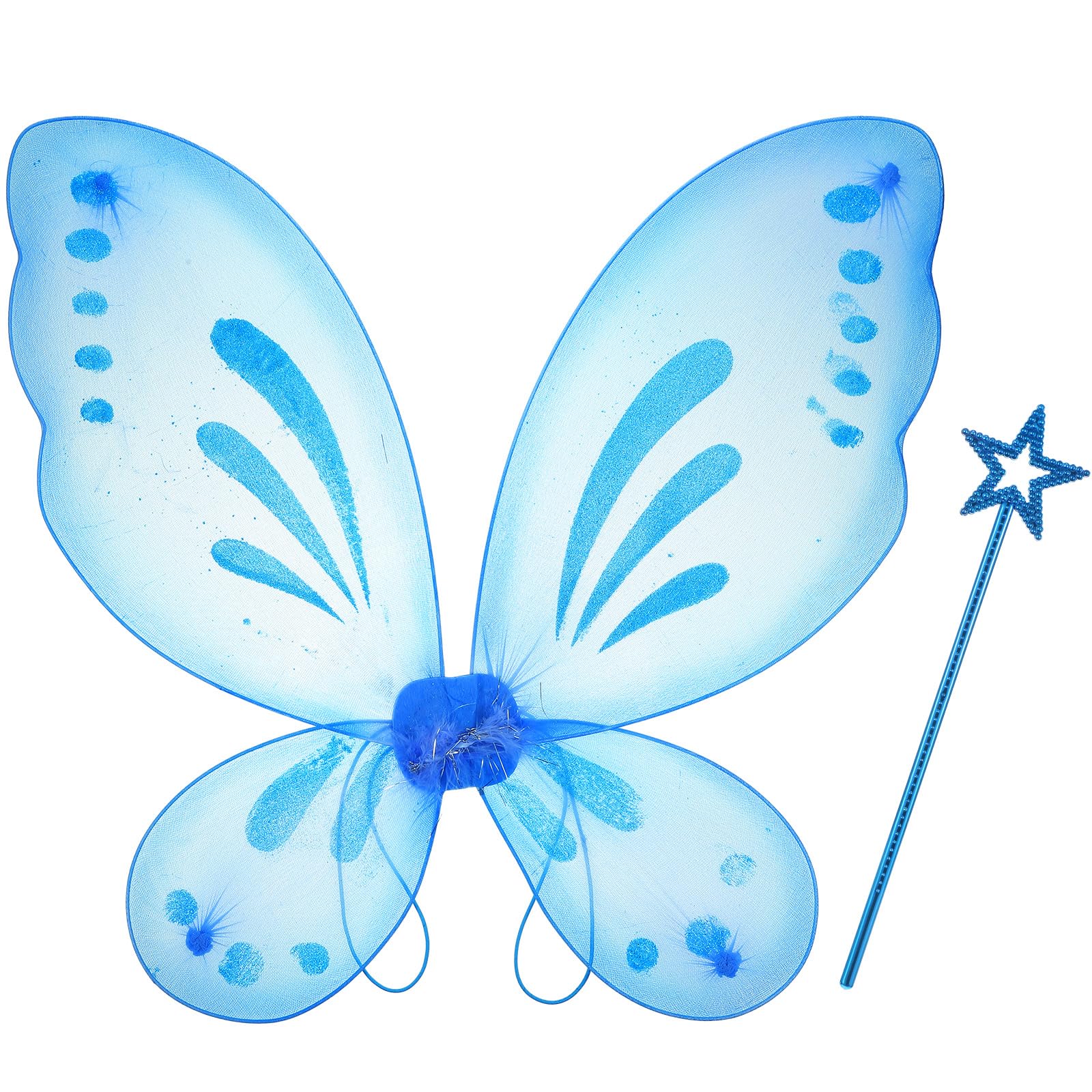 Photo 1 of Sratte Fairy Wings and Star Wand Set
