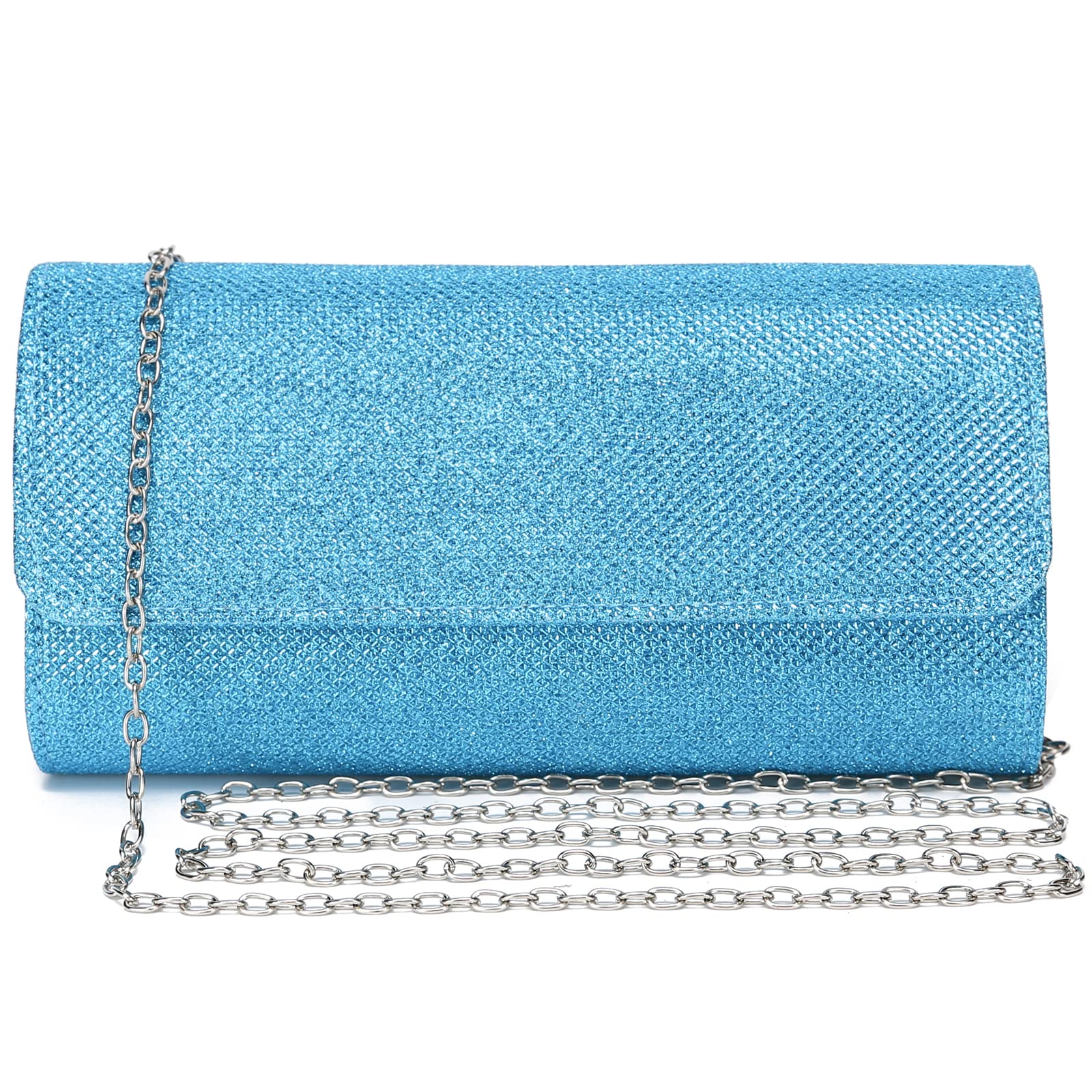 Outrip Women's Evening Bag Clutch Purse Glitter Party Wedding Handbag with Chain | Glitter, Party, Wedding, with Chain