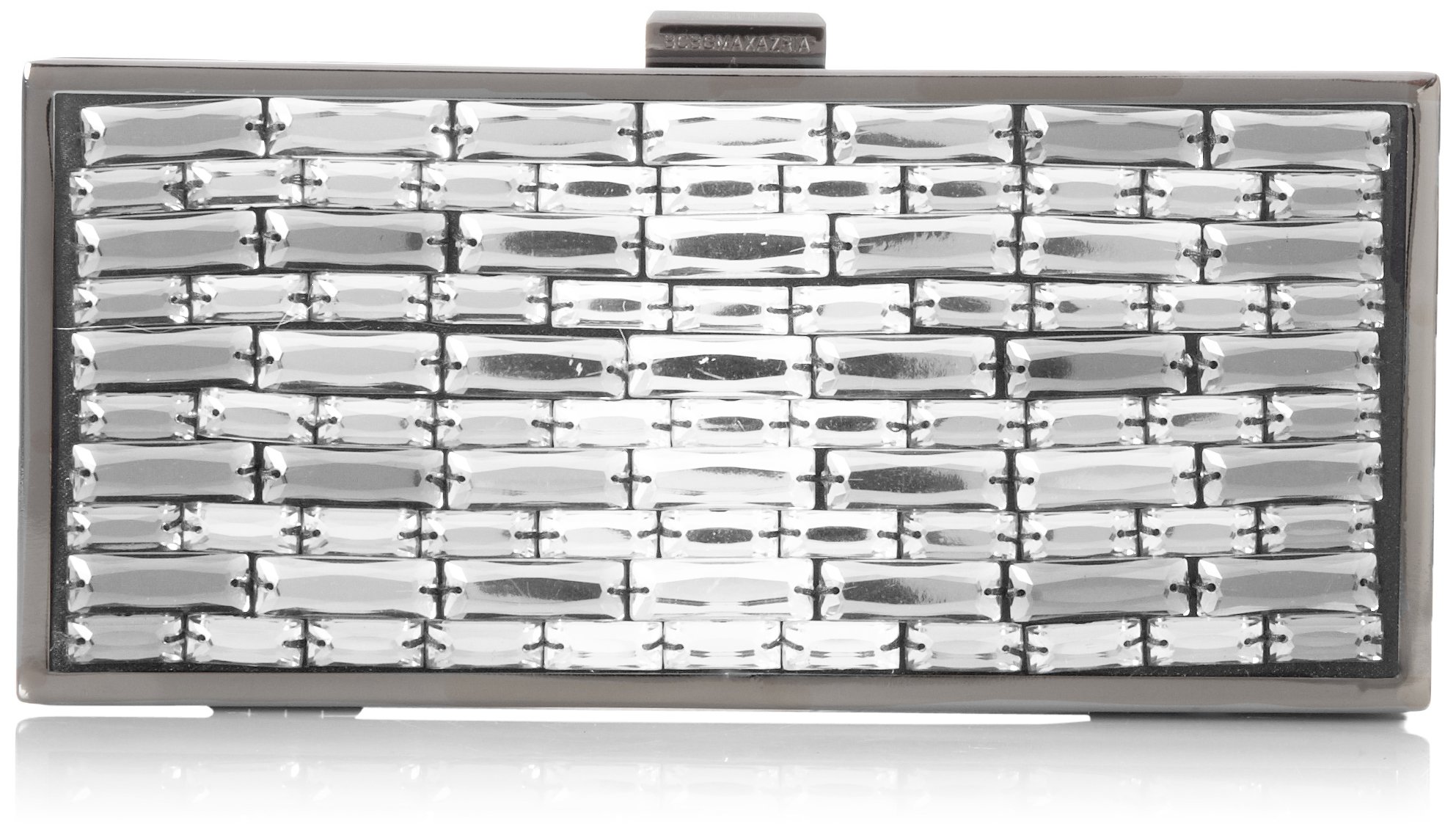 BCBGMAXAZRIA Jasmin Jeweled Box Clutch Evening Bag