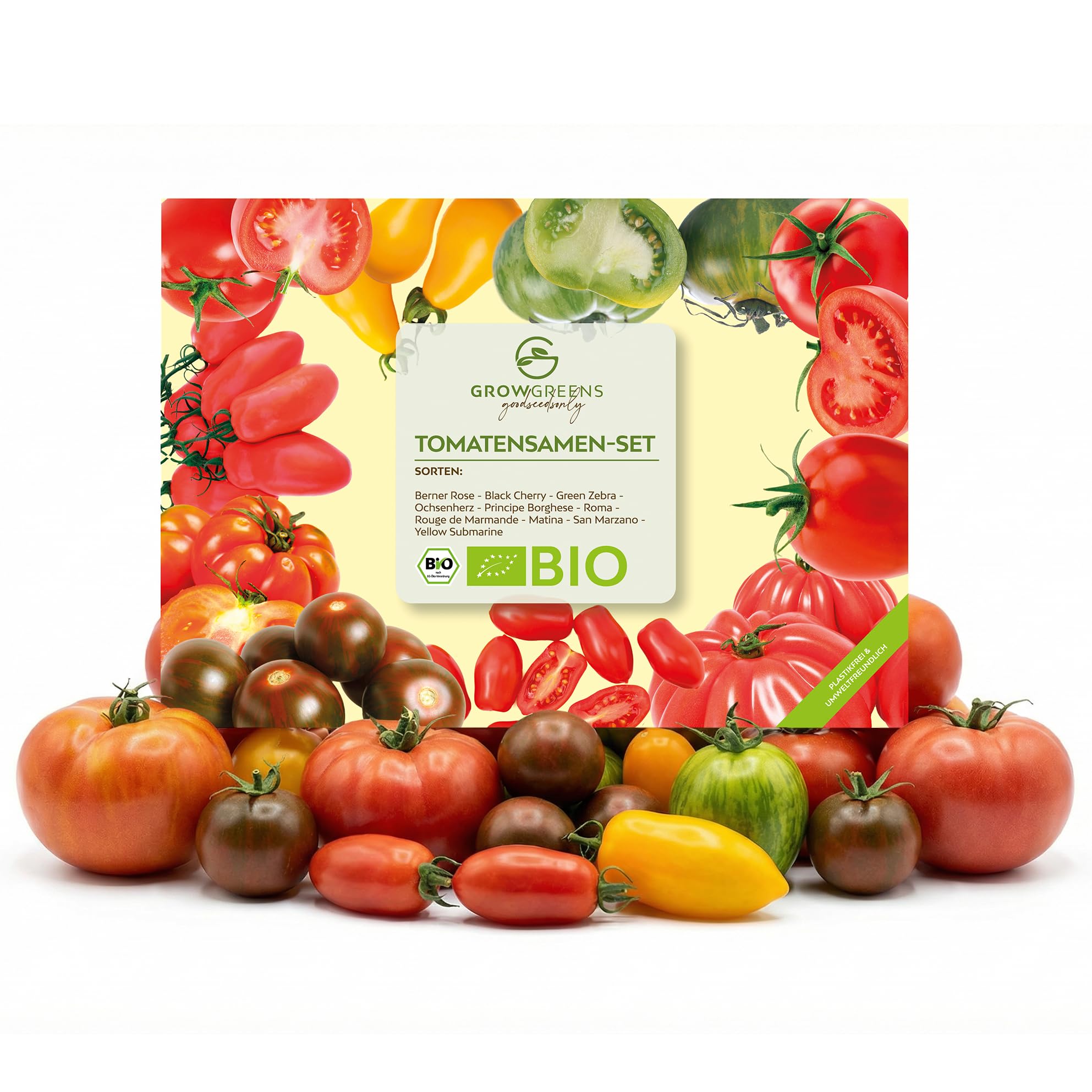 Graines de tomates BIO avec 10 variétés