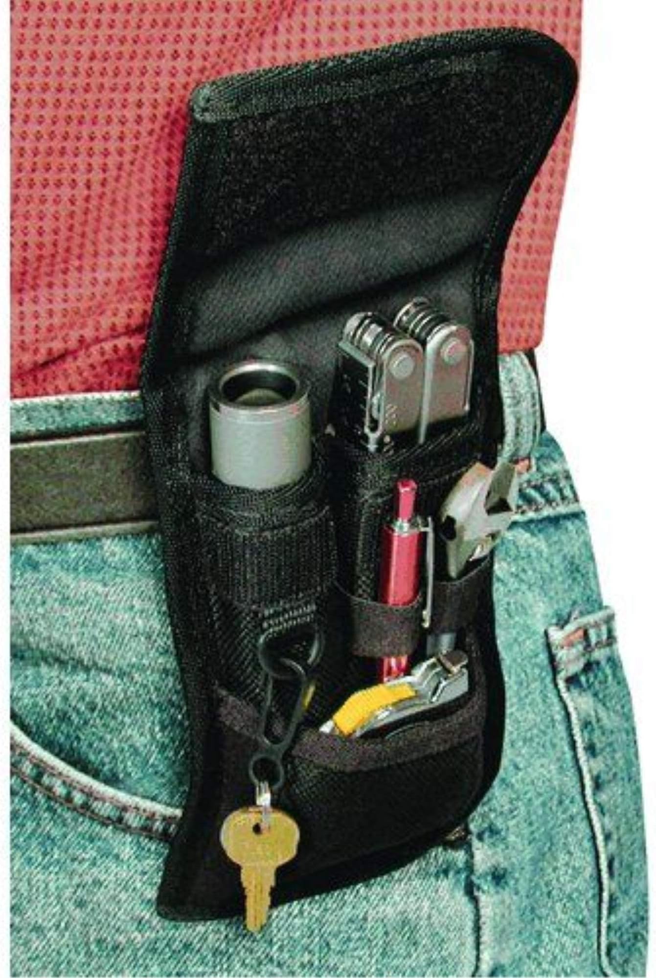 Nite Ize NPXL-03-22 Clip Pock-Its XL Handy Clip-On Tool and Gear Carrier