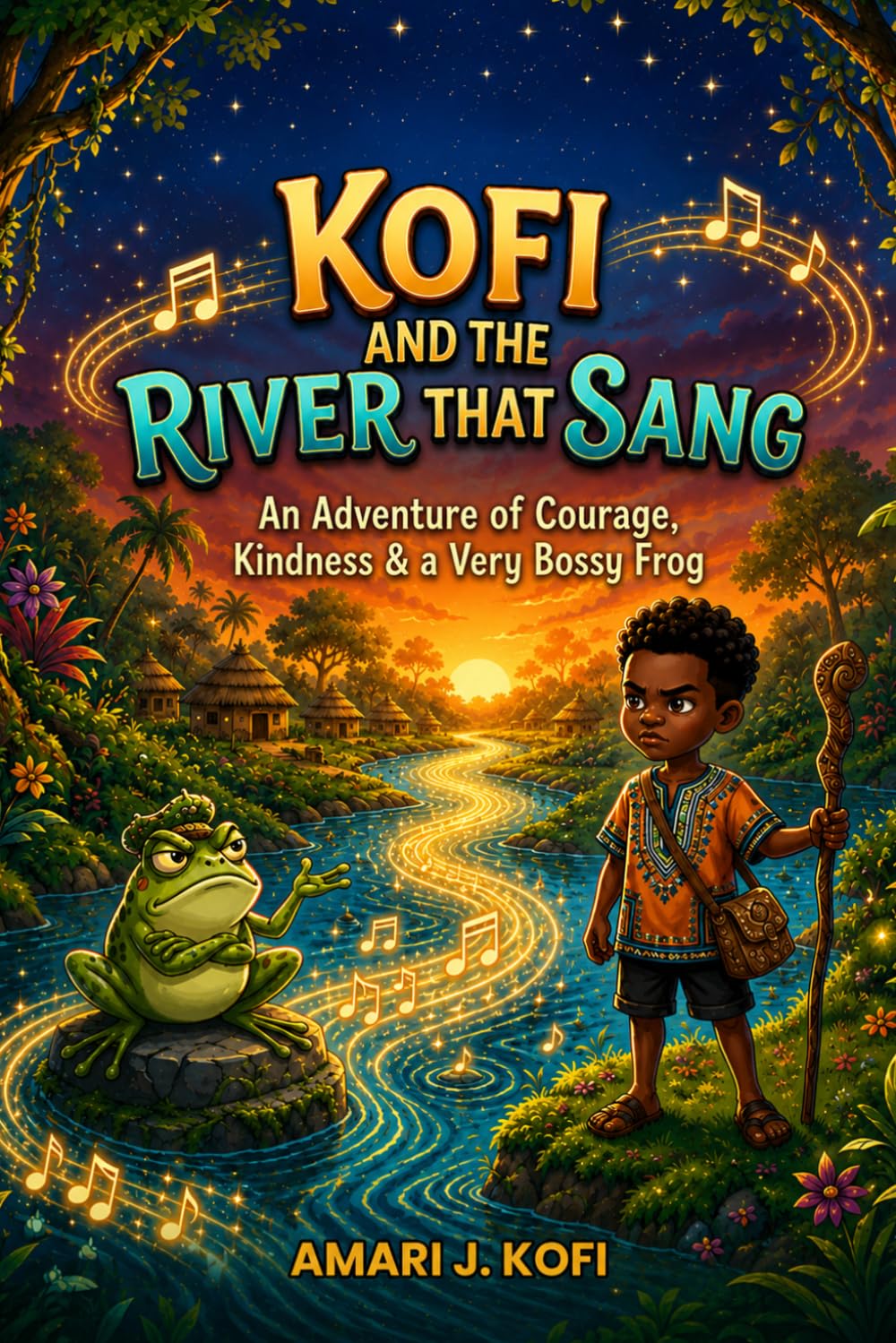 KOFI AND THE RIVER THAT SANG: An Adventure of Courage, Kindness & a Very Bossy Frog
