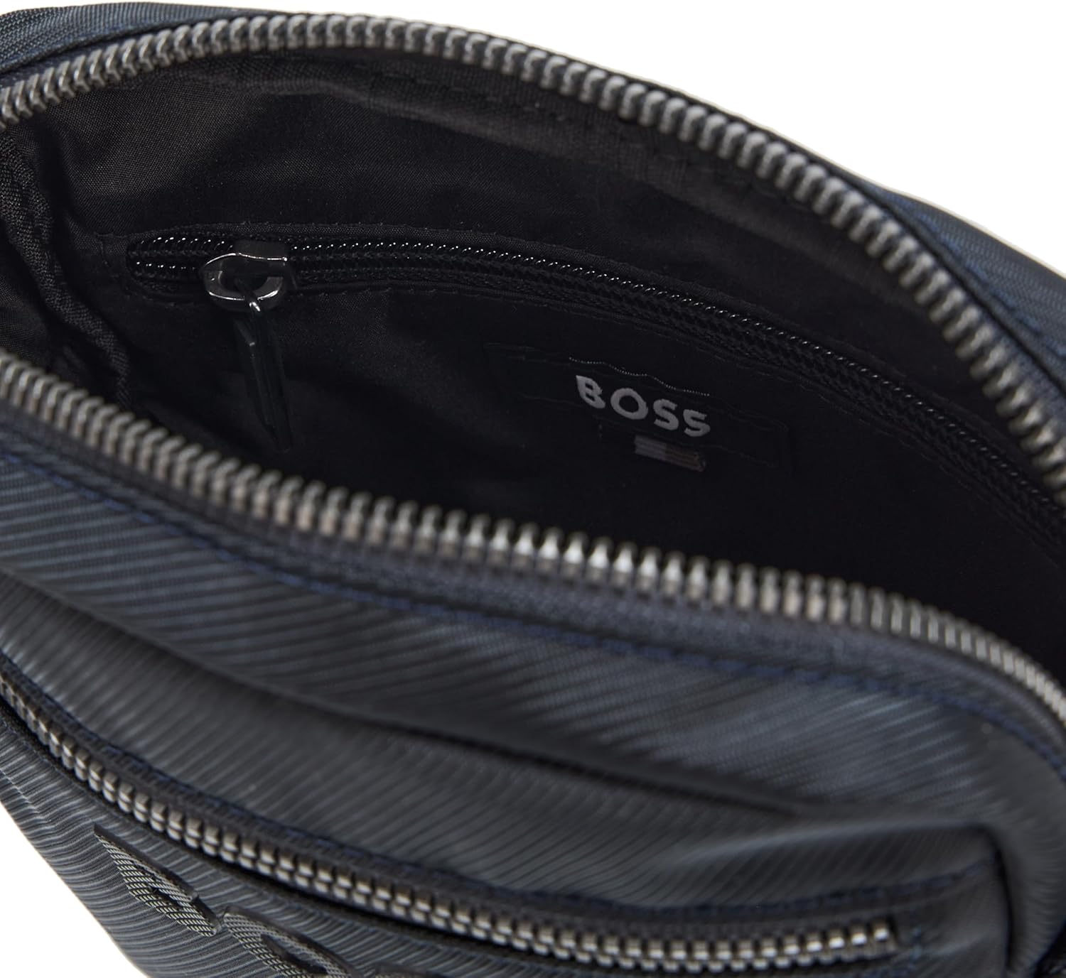 BOSS mens Catch Nylon Small Crossbody Bag - Image 4
