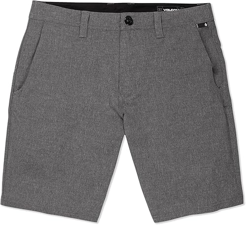 Miniatura 2 de Volcom Pantalones cortos para hombre regular Frickin Cross Shred 20" Hybrid Water Repelente