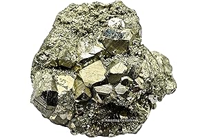 Pyrite Crystal Stone Cluster Samples: Nature's Golden Gem
