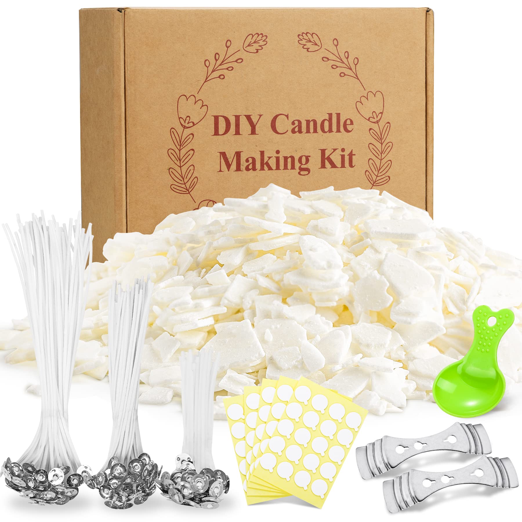 Buy Popolic Candle Making Kit, DIY Candle Craft Supplies Included 1kg