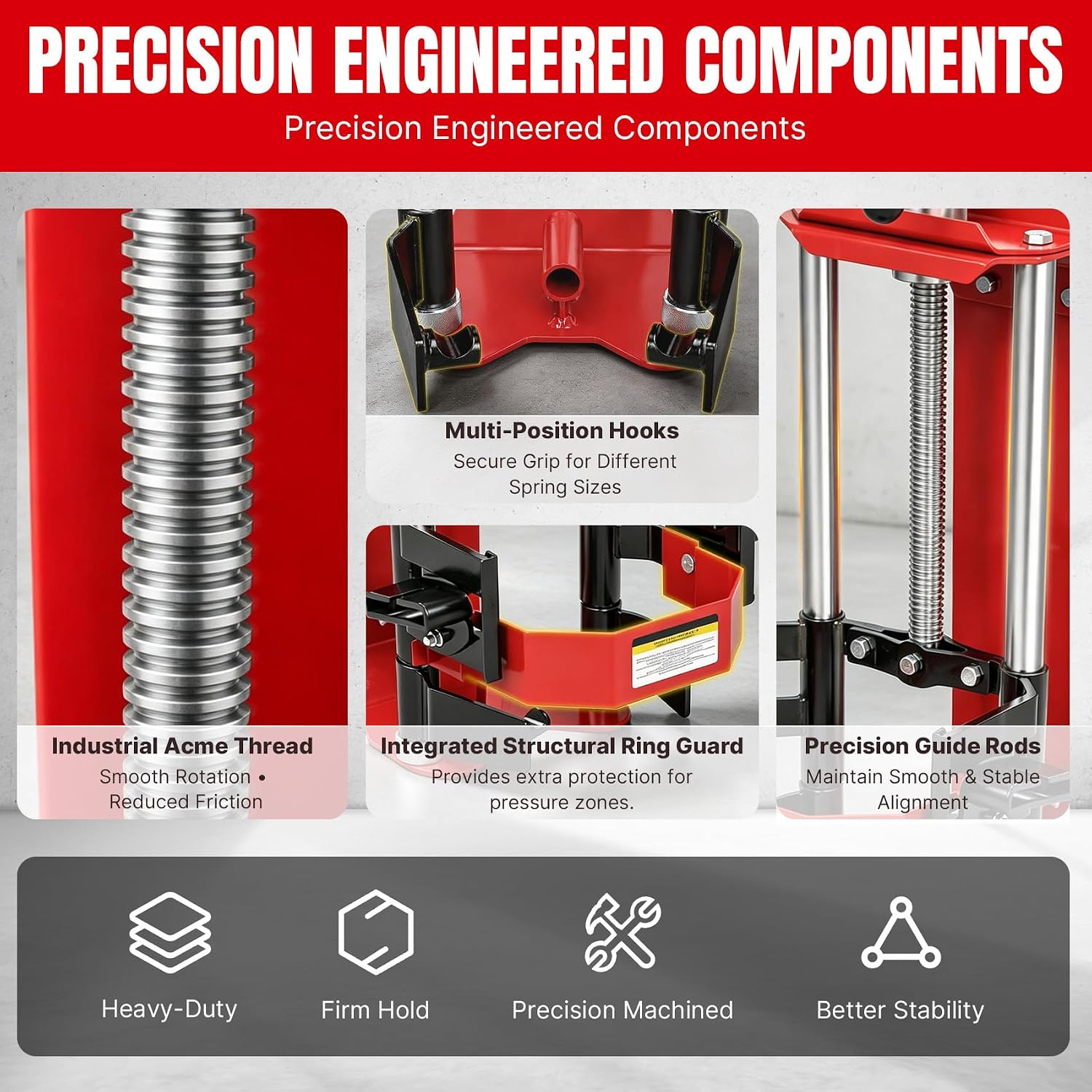 7600 Strut Spring Compressor, for Most Sedans & SUVs, Professional