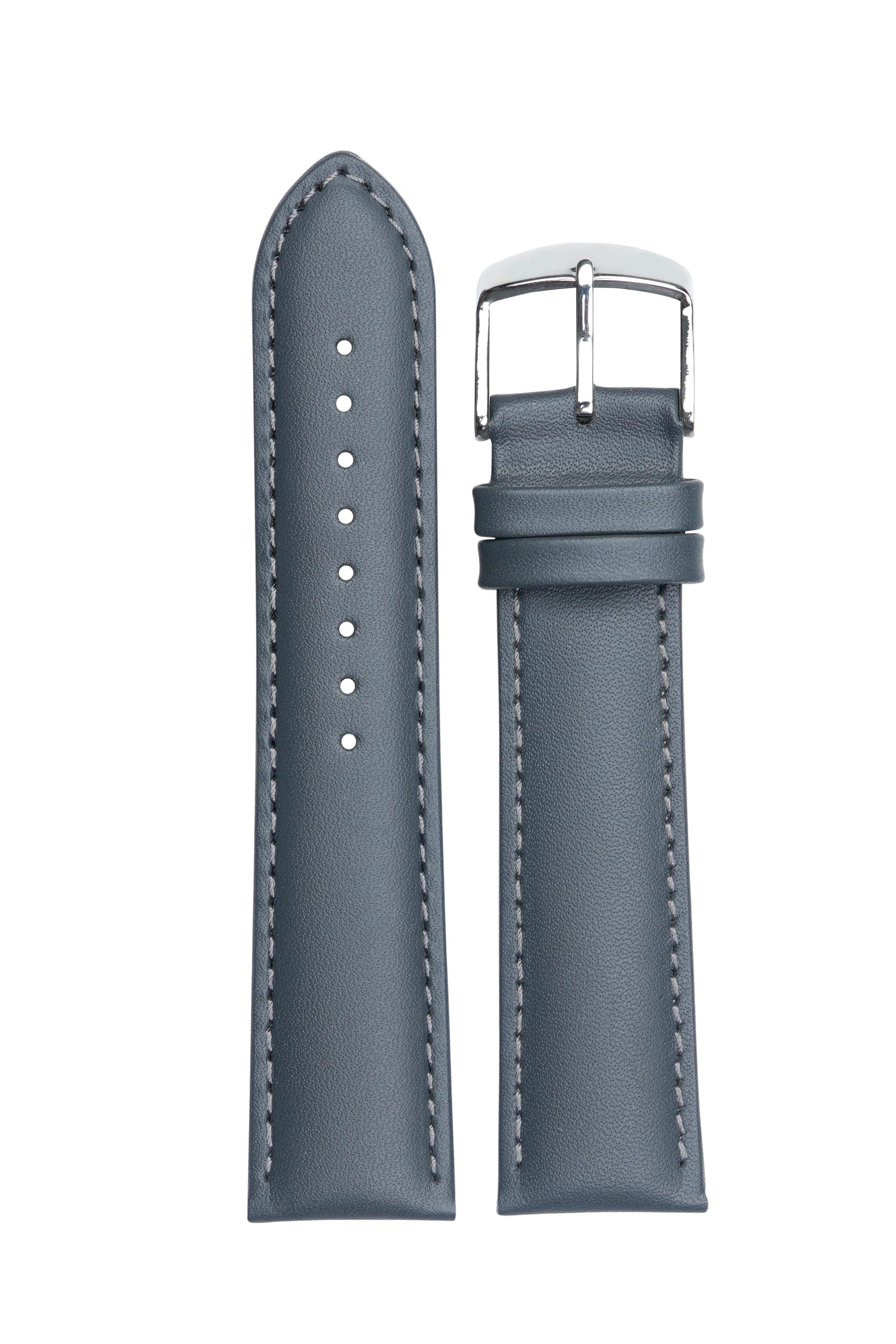 EXOR LATVIA 22 mm Genuine Leather Watch Strap (GREY) (22) (B0CQYHTYVP) Amazon Price History, Amazon Price Tracker