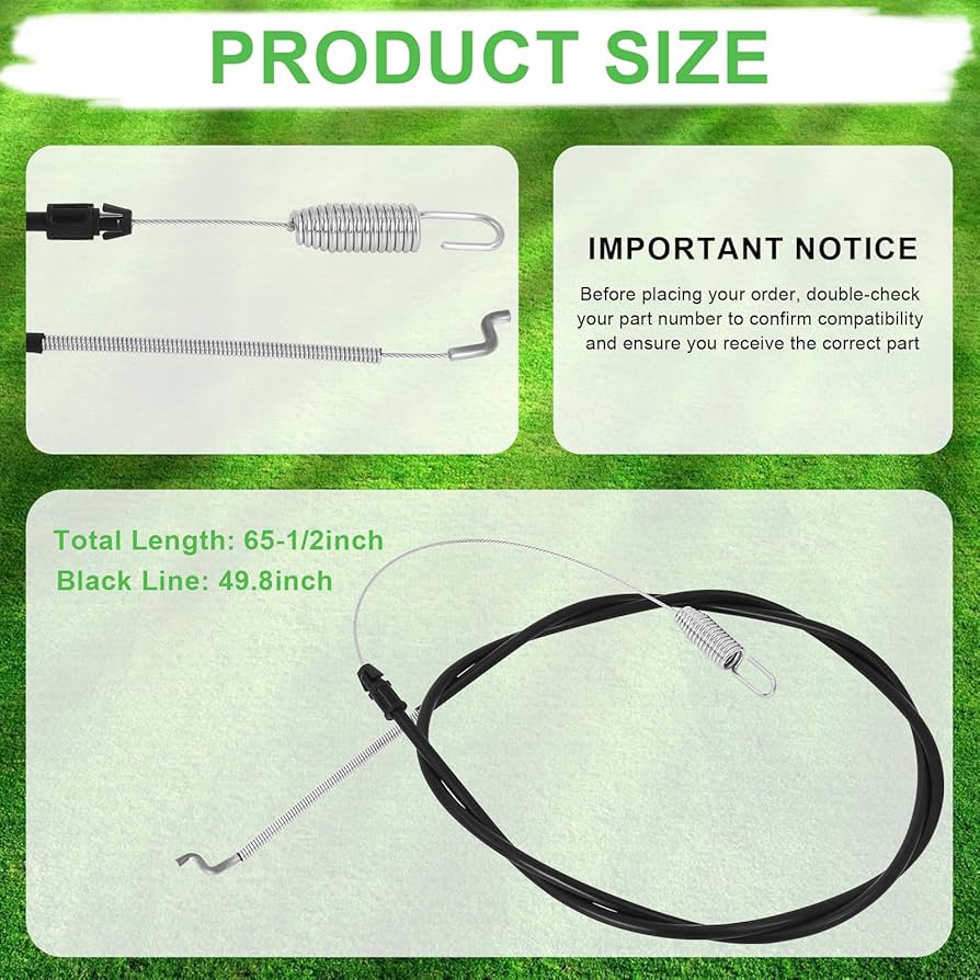 ami9622　0521 Amazon.com : 119-2379 Traction Control Cable for Toro