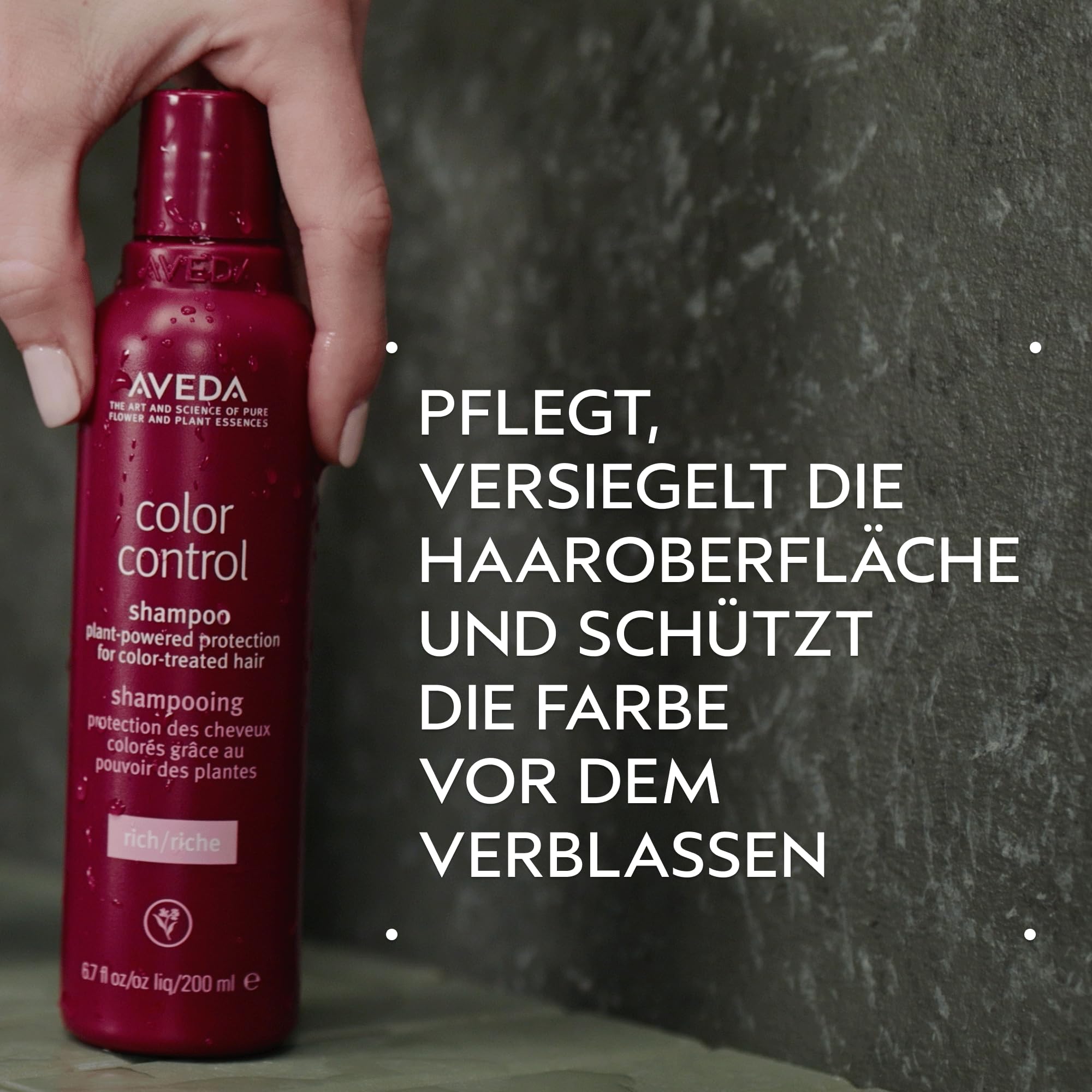Aveda Color Control™ Rich Shampoo | Schützt die Haarfarbe & reduziert das Verblassen | Für mittleres bis dickes, coloriertes Haar
