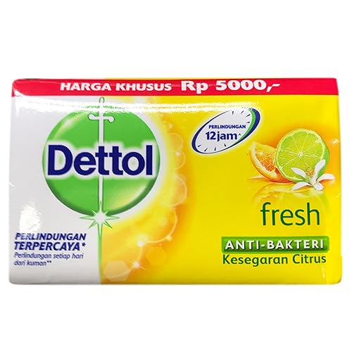 Miniatura 2 de Dettol Jabón en barra antibacteriano, reenergiza fresco, 110 gr / 3.88 oz (paquete de 12)