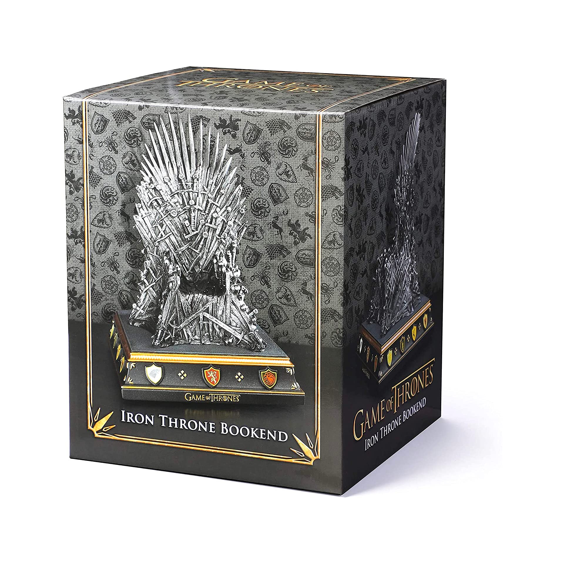 The Noble Collection Game Of Thrones Iron Throne Bookend 7.5in (28cm