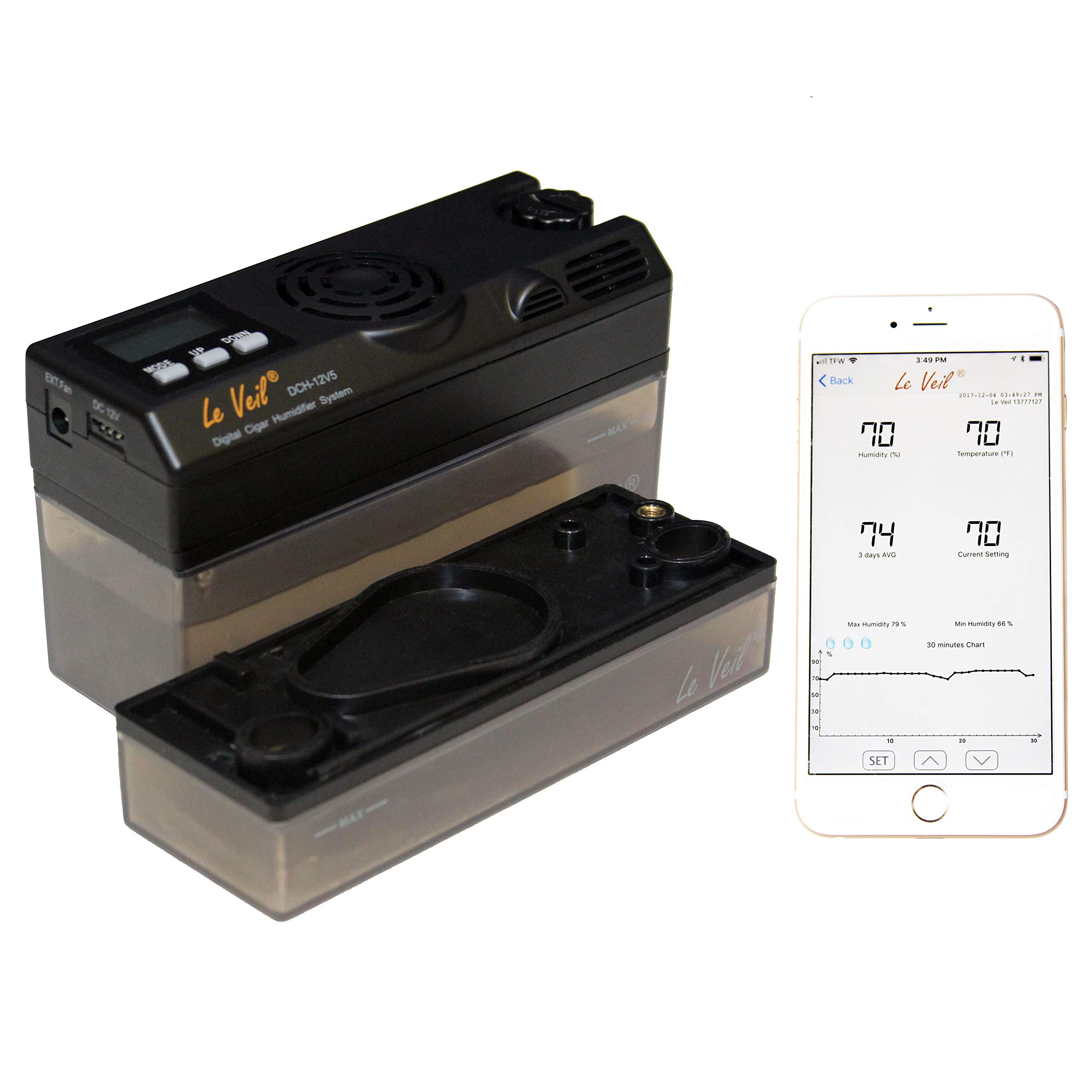 Buy Le Veil iCigar V6 Intelligent Electronic Cigar Humidifier