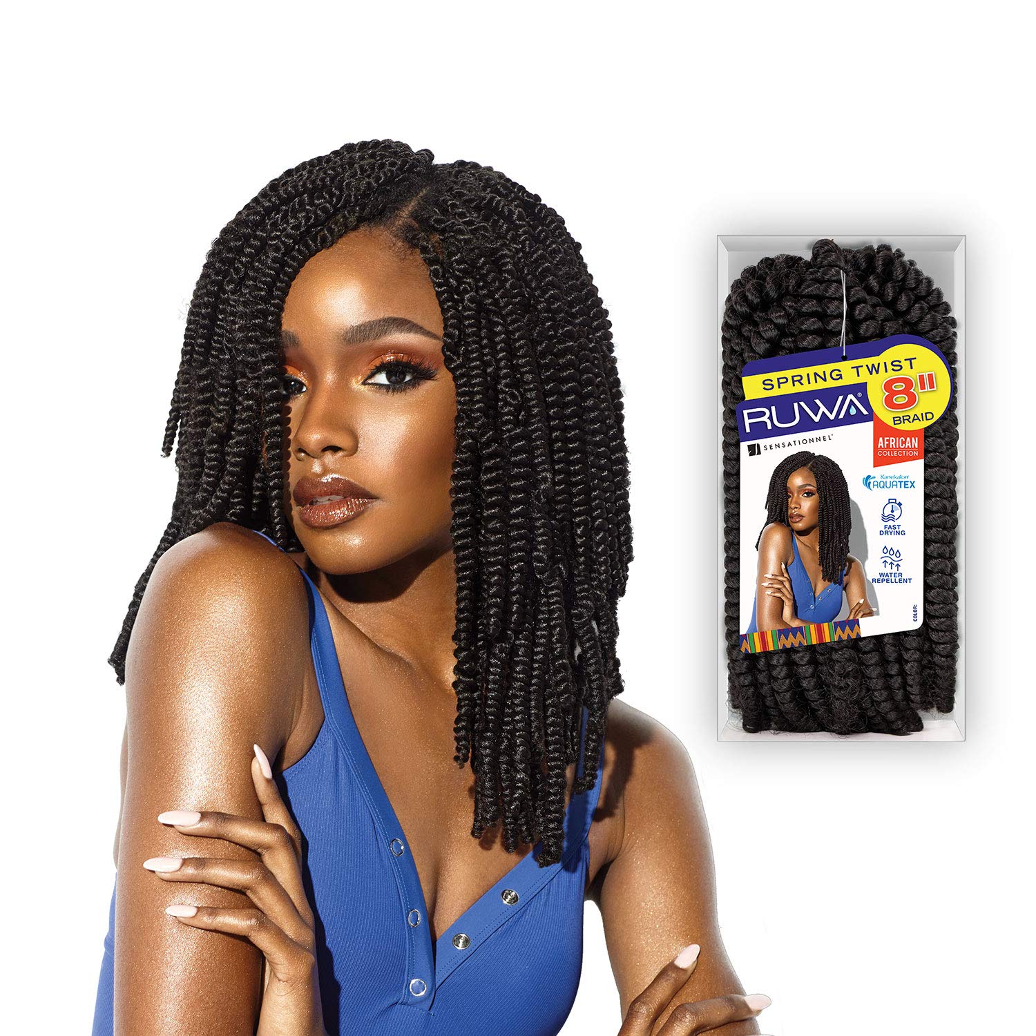 Amazon.com : Sensationnel Ruwa Braids Spring Twist 8