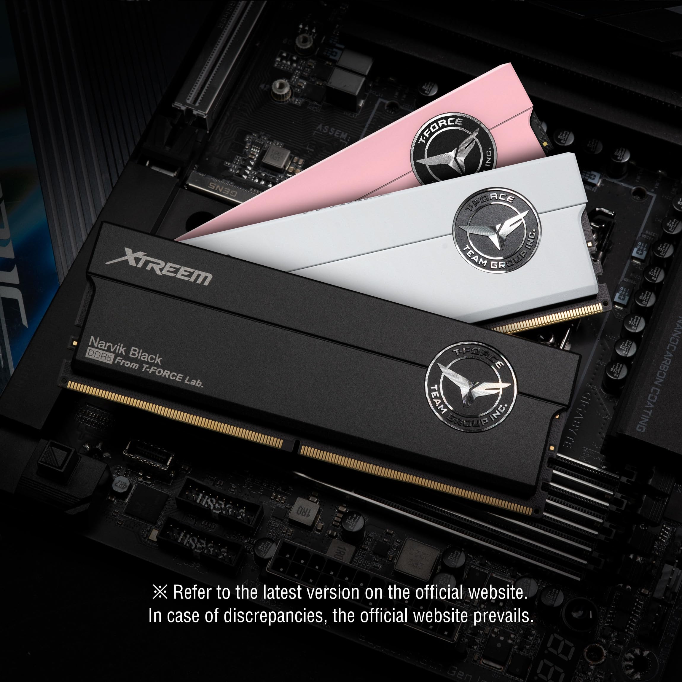 T-FORCE XTREEM - DDR5 - Kit - 48 GB: 2 x 24 GB - DIMM 288-PIN - 7600 MHz / PC5-60800 - registriert