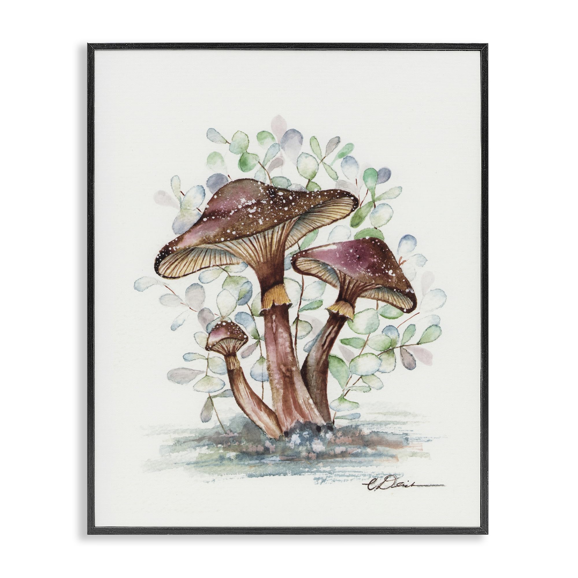 Poster champignons terreux Cady Driver idéal pour salon bohème