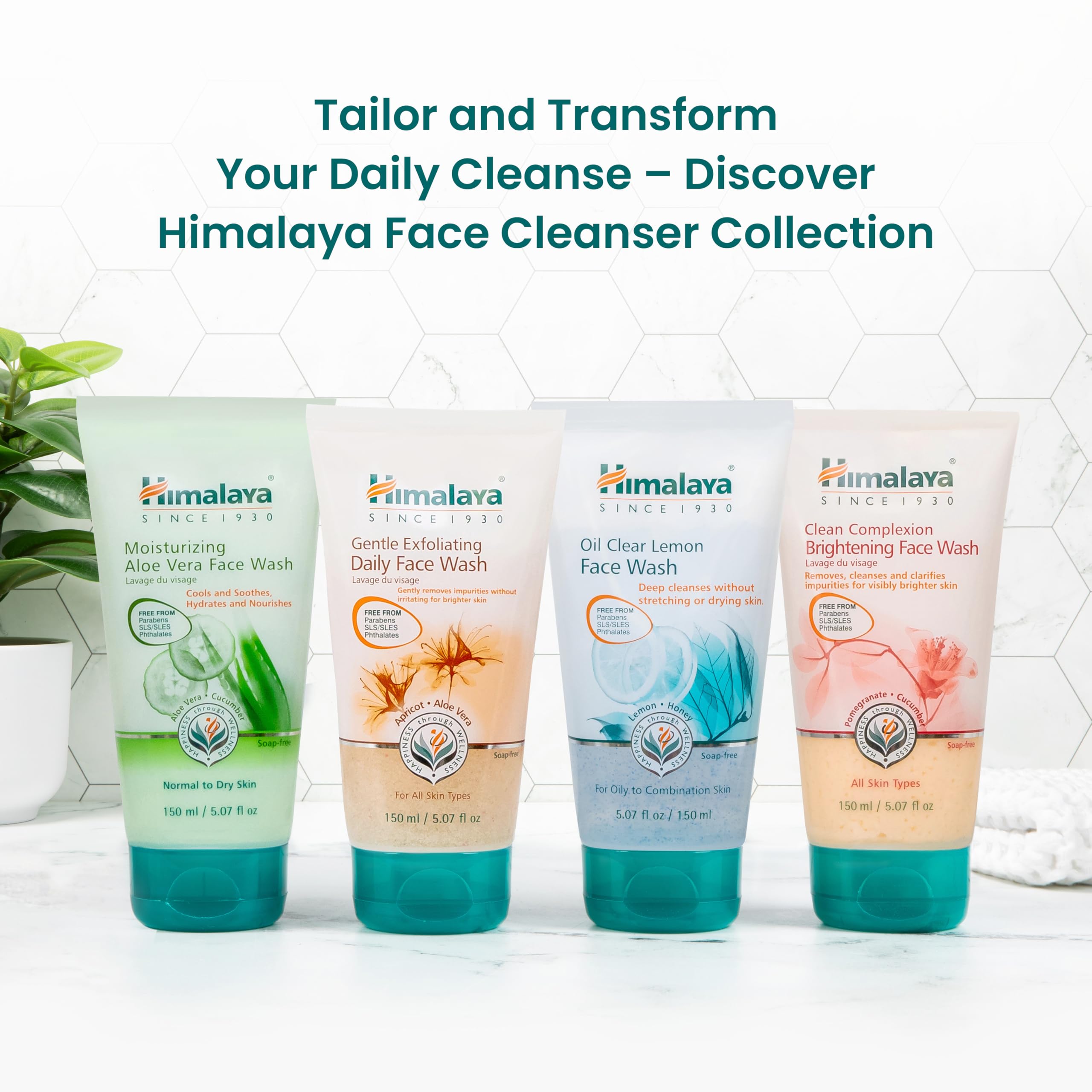 Amazon.com: Himalaya Moisturizing Aloe Vera Face Wash for Smooth, Clean,  Hydrated & Soft Skin, 5.07 oz : Beauty & Personal Care