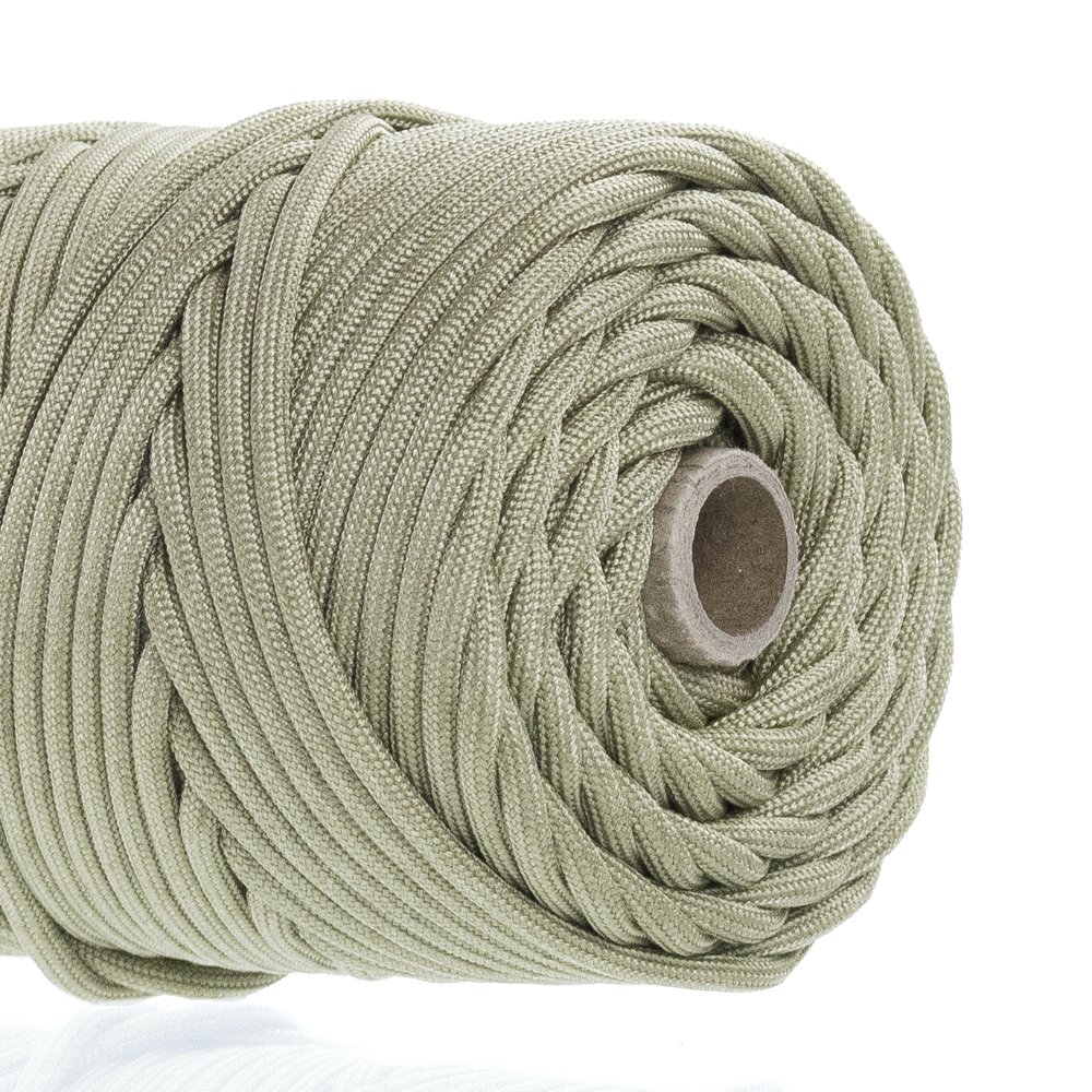 GOLBERG - Corda da paracadute Mil-Spec tipo IV Paracord US Military Grade 340,2 kg di resistenza in 100% nylon – MIL-C-5040-H forte paracadute