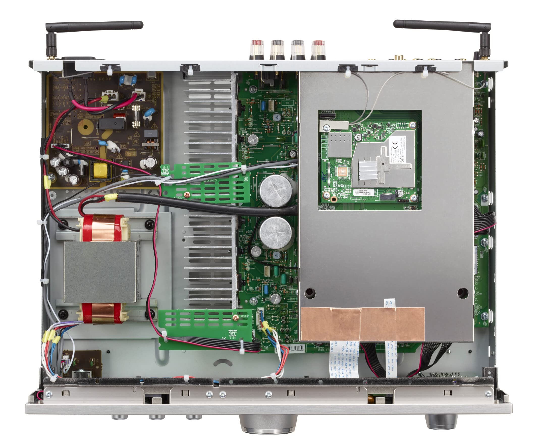 DENON PMA-900HNE, Amplificatore e Streamer Integrato, Colore Silver
