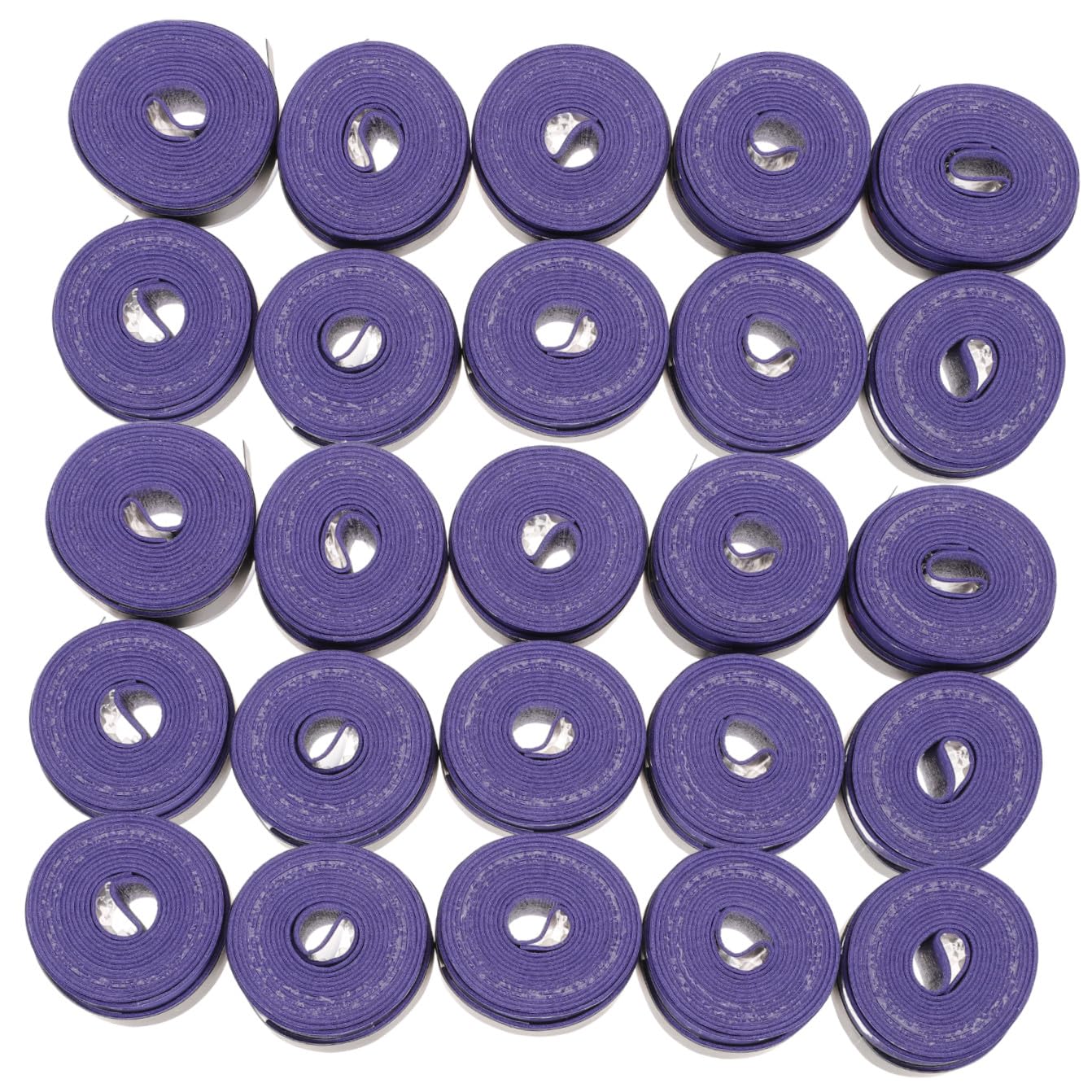 ibasenice Fascia Fasce per Racchette Assorbenti Il ​​Sudore Overgrip per Racchette da Badminton Rifornimenti di Supporto Nastri per Racchette Multifunzione Viola,Porpora Pu
