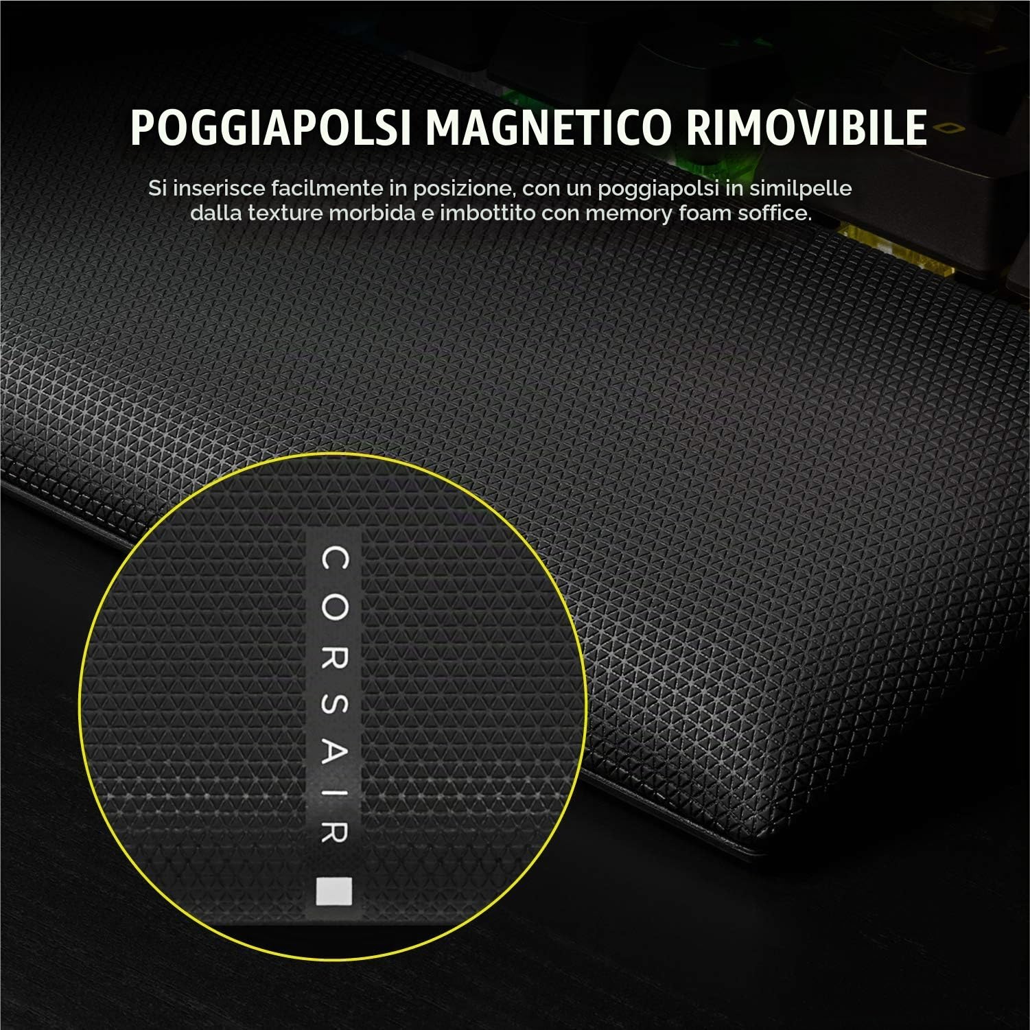 CORSAIR K100 RGB TECLADO USB QWERTZ (HOLANDÃ‰S) NEGRO