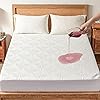 BEDLORE Waterproof Full Size Mattress Protector,Breathable Noisless Mattress Protector for Bedroom, Fitted 6"-15" Extra Deep Pocket Mattress Pad Machine Washable