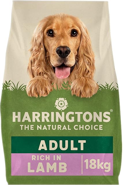 Harringtons Complete Dry Dog Food Lamb & Rice 18kg - Made with All Natural Ingredients