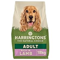 Harrington's, cibo secco completo per adulti a base di agnello e riso per cani