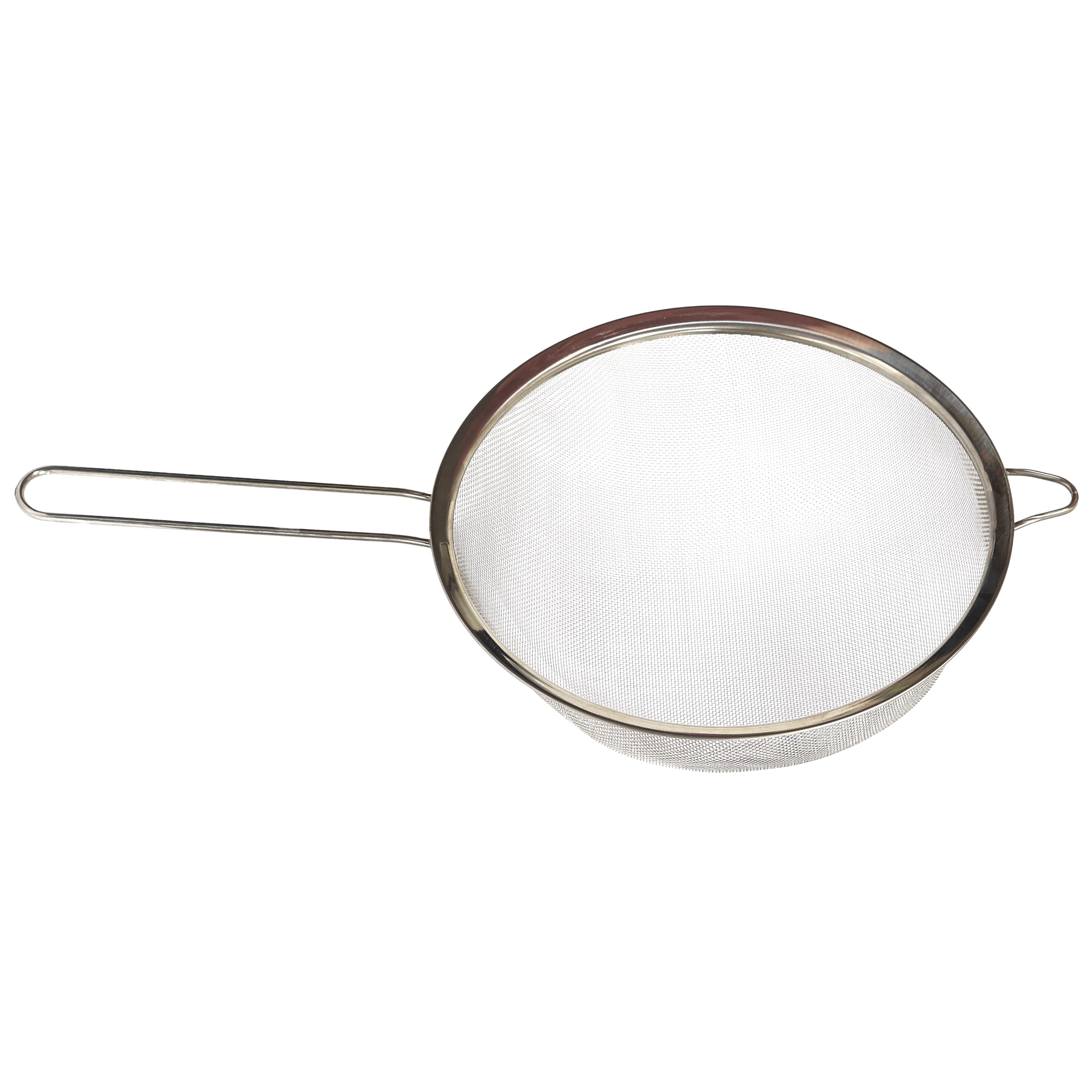 COOK CONCEPT, KU6763, Sitko ze stali nierdzewnej 24 cm, Praktyczne i eleganckie naczynie kuchenne, Idealne do owoców, warzyw i sosów, Łatwe w czyszczeniu, Srebrne
