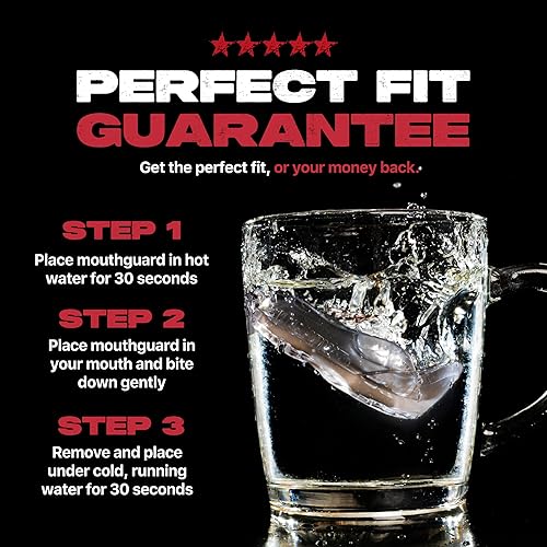 Miniatura 10 de SafeJawz Elements - Protector bucal de doble capa, protección prémium para adultos y jóvenes, con funda para boxeo, artes marciales, judo y todos