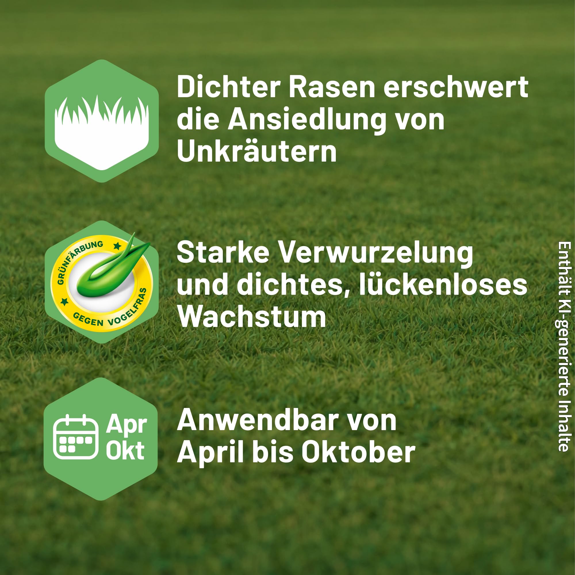 Substral Sport und Spiel Rasensamen 5kg schnell keimend für 250 m²
