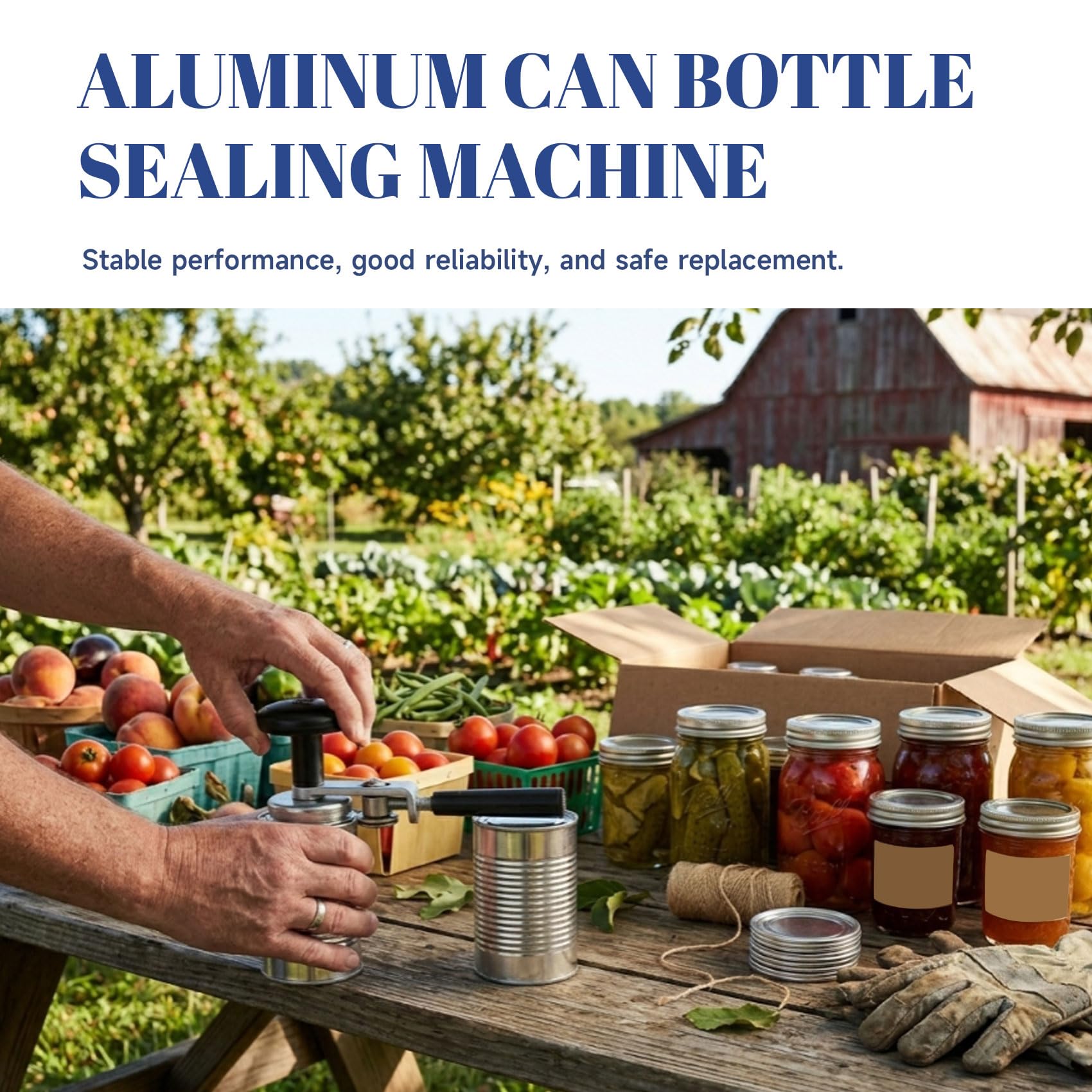 Cierralatas, máquina de conserva, selladora manual, tapón de latas de bebidas, de latas de alimentos, latas vacías