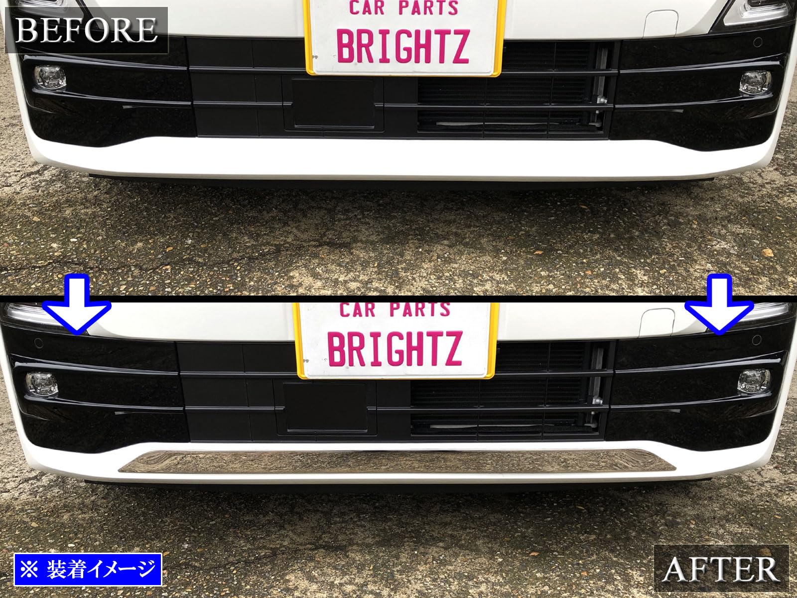 Amazon | BRIGHTZ ルークス 44 45 47 48 後期 超鏡面ステンレスメッキ