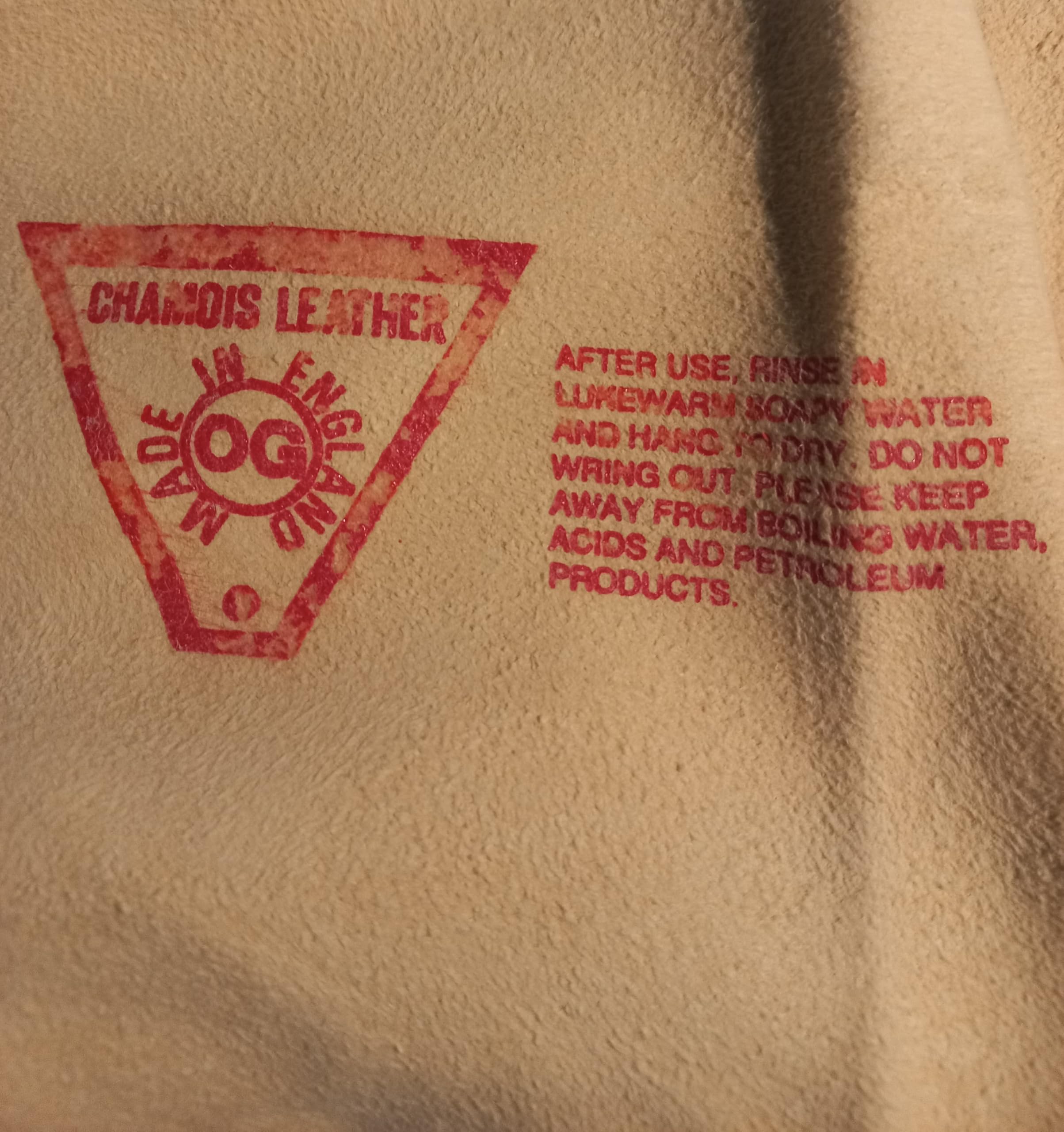 VERA PELLE DI DAINO NATURALE ORIGINALE UTILIZZO PROFESSIONALE ASCIUGATURA AUTO CARROZZERIA MOTO (2 PZ, 45 x 65 cm)