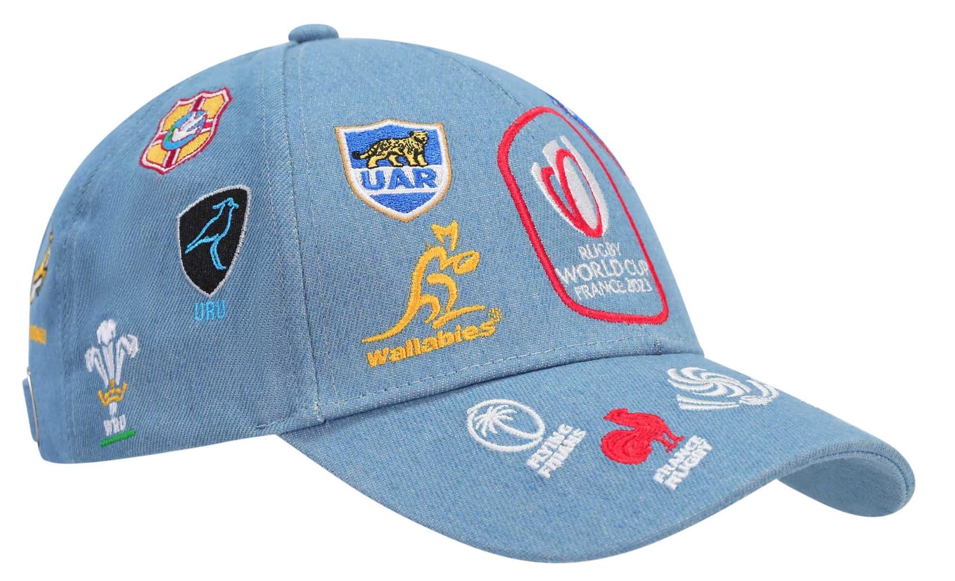 Rugby World Cup RWC 2023 Official Collection Blue Cotton Baseball