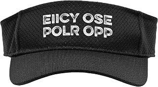 Eiicy Ose Polr OPP Hidden Message Meaning Urban Slang Movie Sport Sun Visor