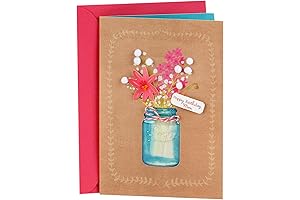 Captivating Birthday Blooms: Hallmark Signature Card for Mom