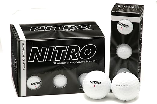 Nitro white out golf balls Clearance