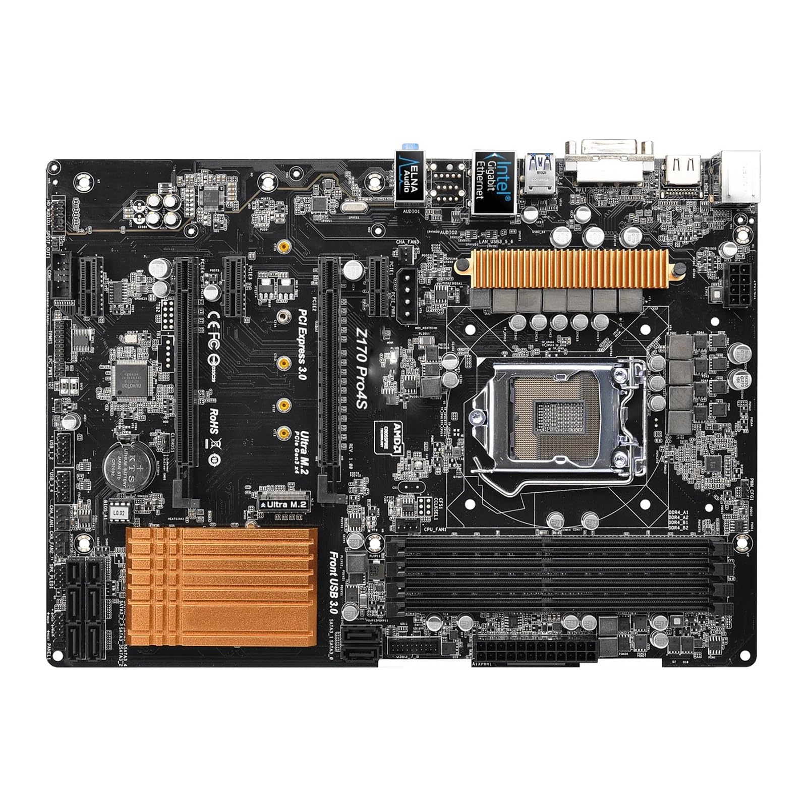 Fit For ASRock Z170 PRO4S Motherboard Intel LGA 1151 DDR4 64GB M.2