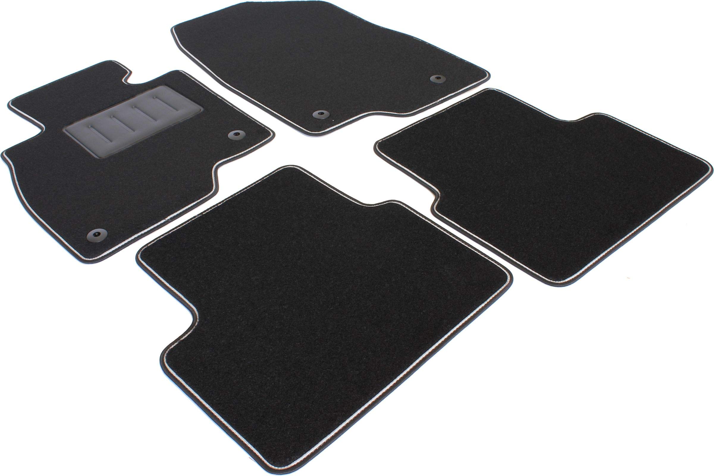 SPRINT Tappetini Auto In Moquette Su Misura Per Mazda CX-3 (2015+) E Mazda 2 DJ (2015-2020) - Antiscivolo Con Fix Point