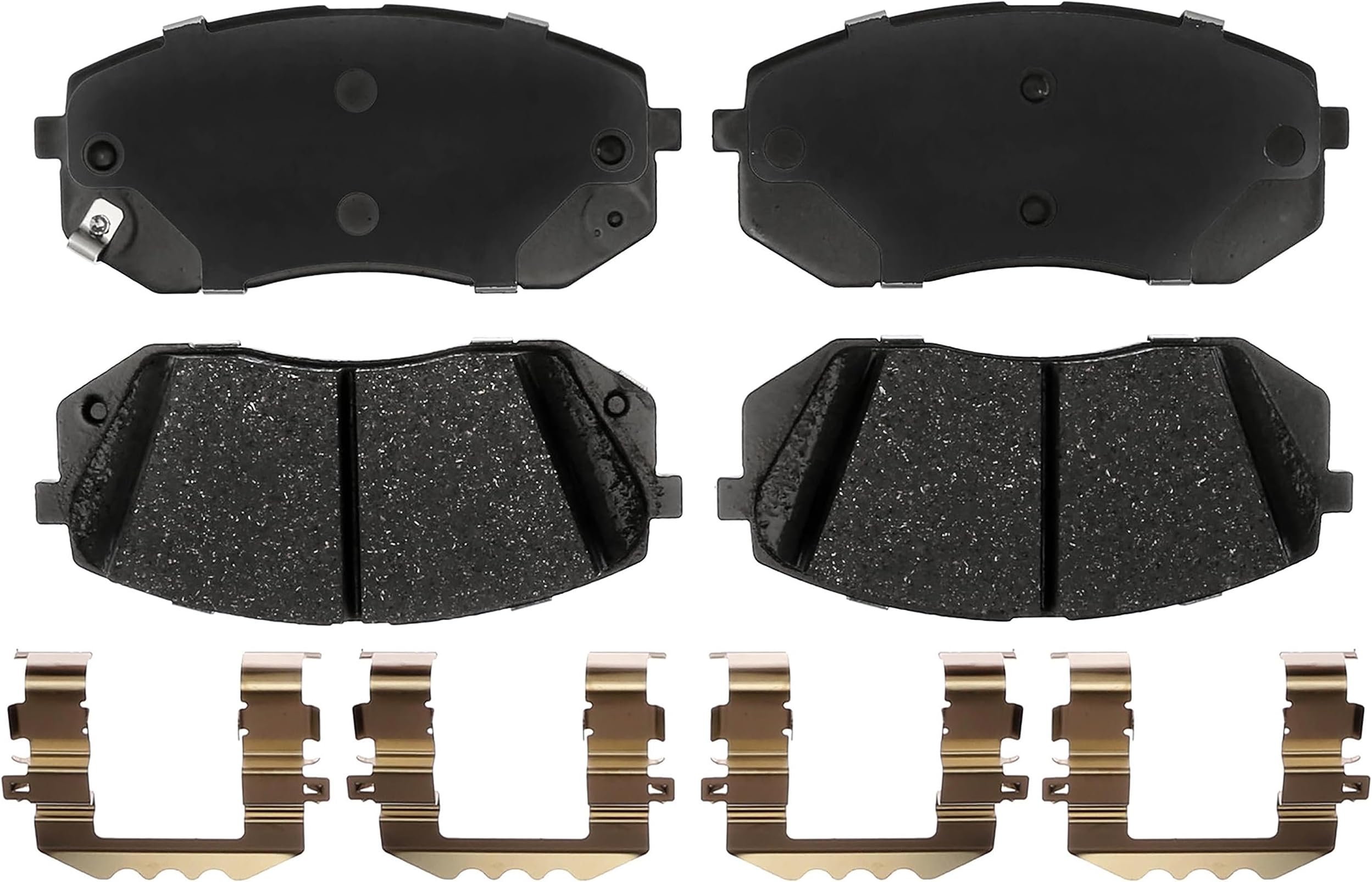 ACDelco 19323947 ACDelco Silver Brake Pads | Summit Racing - View #4