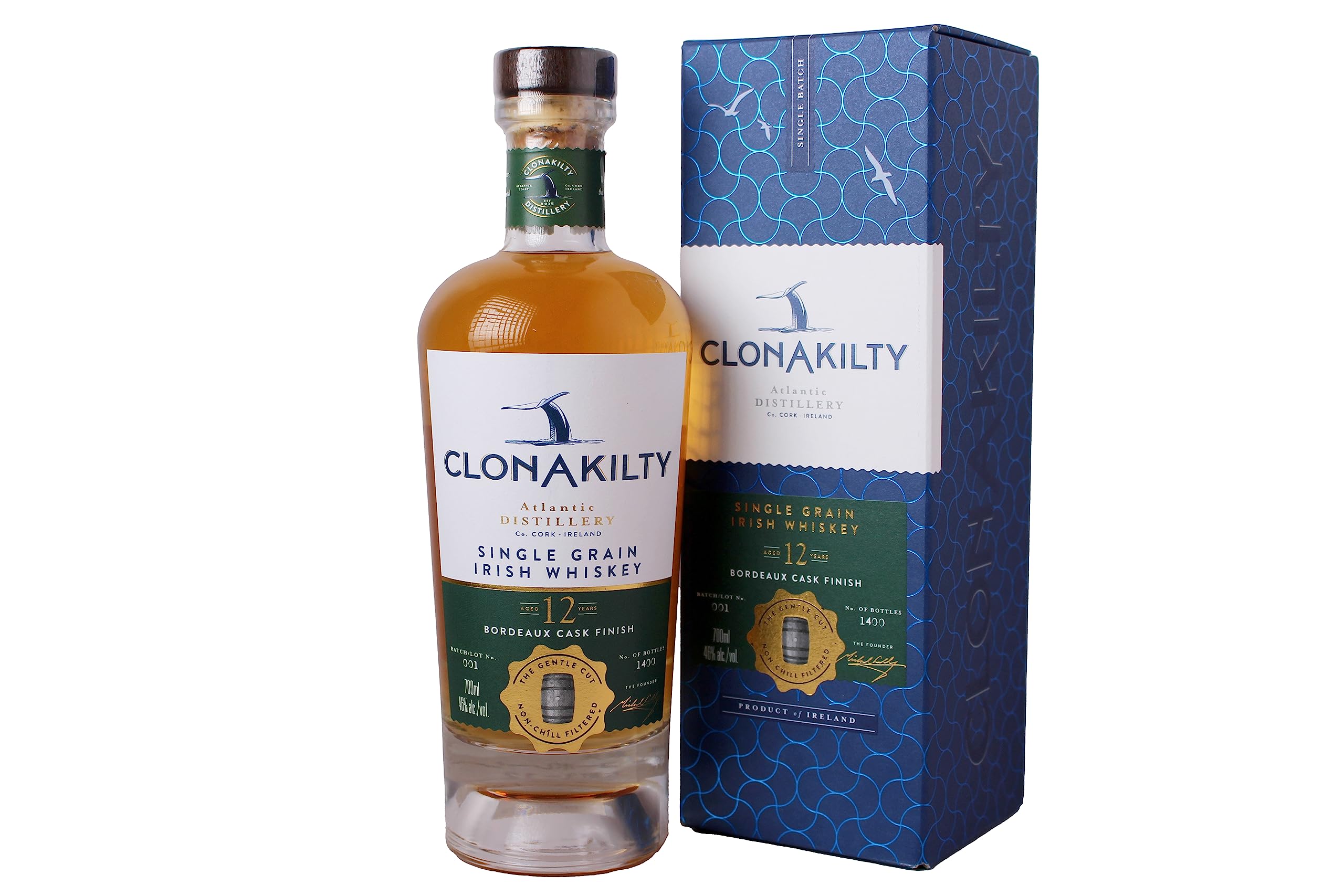 Amazon.co.jp: クロナキルティ 12年 シングルグレーン ボルドー