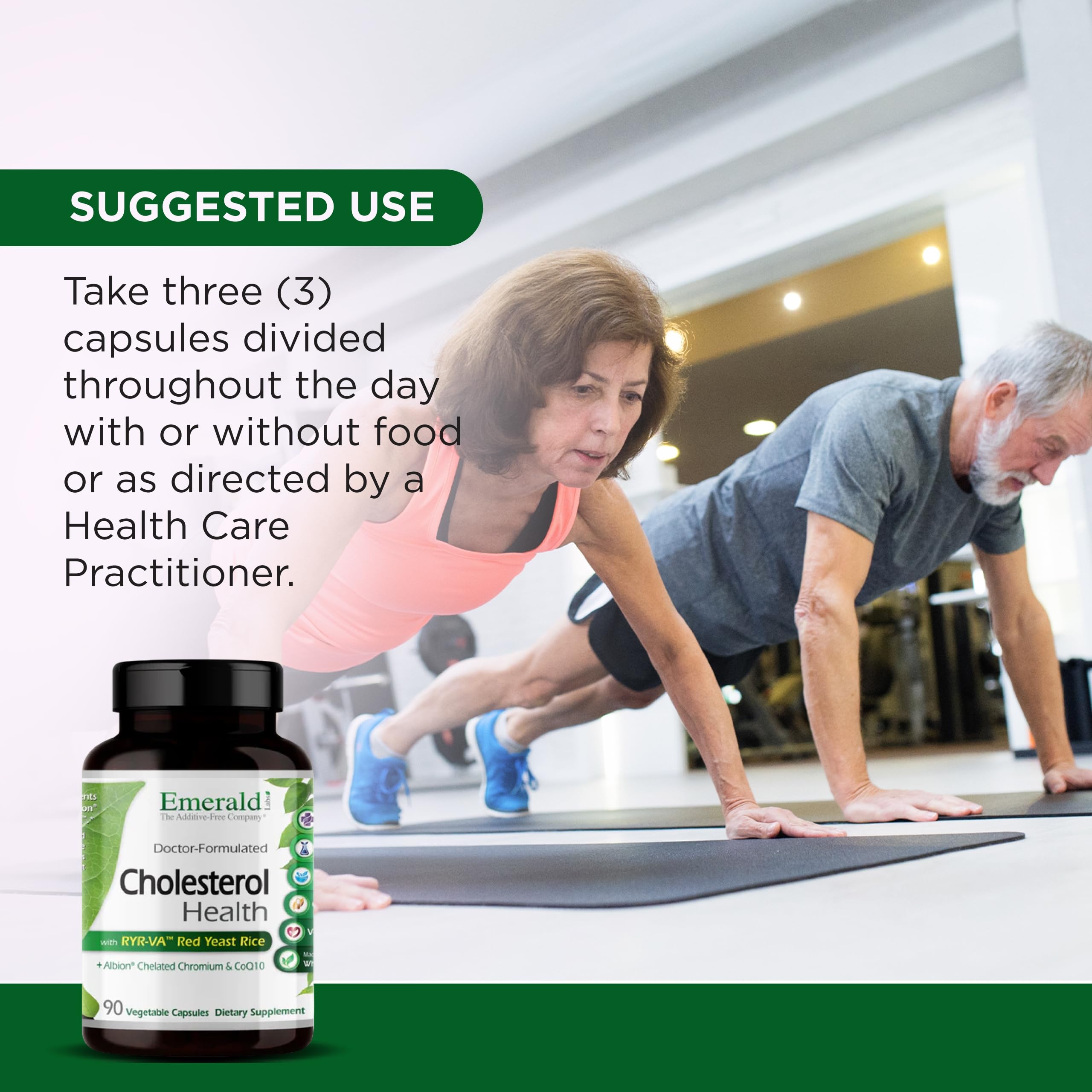 EMERALD LABS Cholesterol Health, 90 Capsules (30 Servings) — Amazon image 5