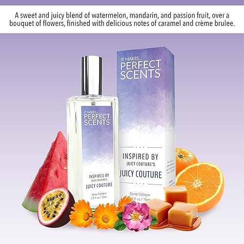 Miniatura 5 de Perfect Scents Fragancias, inspiradas en Juicy Couture's Juicy Couture, Eau de Toilette para mujer, vegano, sin parabenos, sin ftalatos, nunca