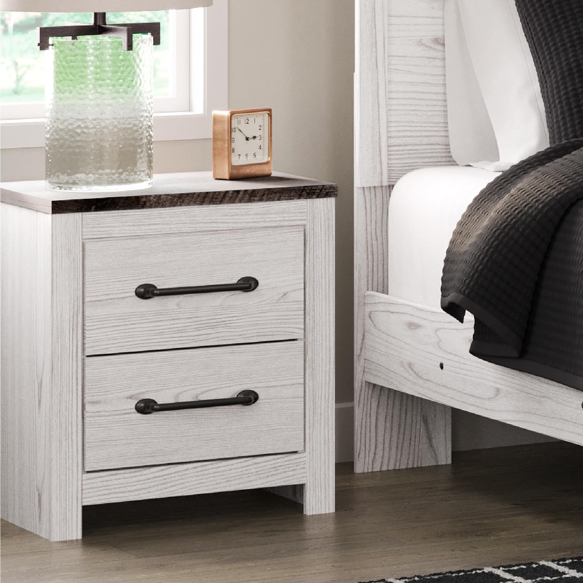 GMGN473○journal standard Furniture / ジャー Made Goods Sorin 3-Drawer Single Nightstand Pristine